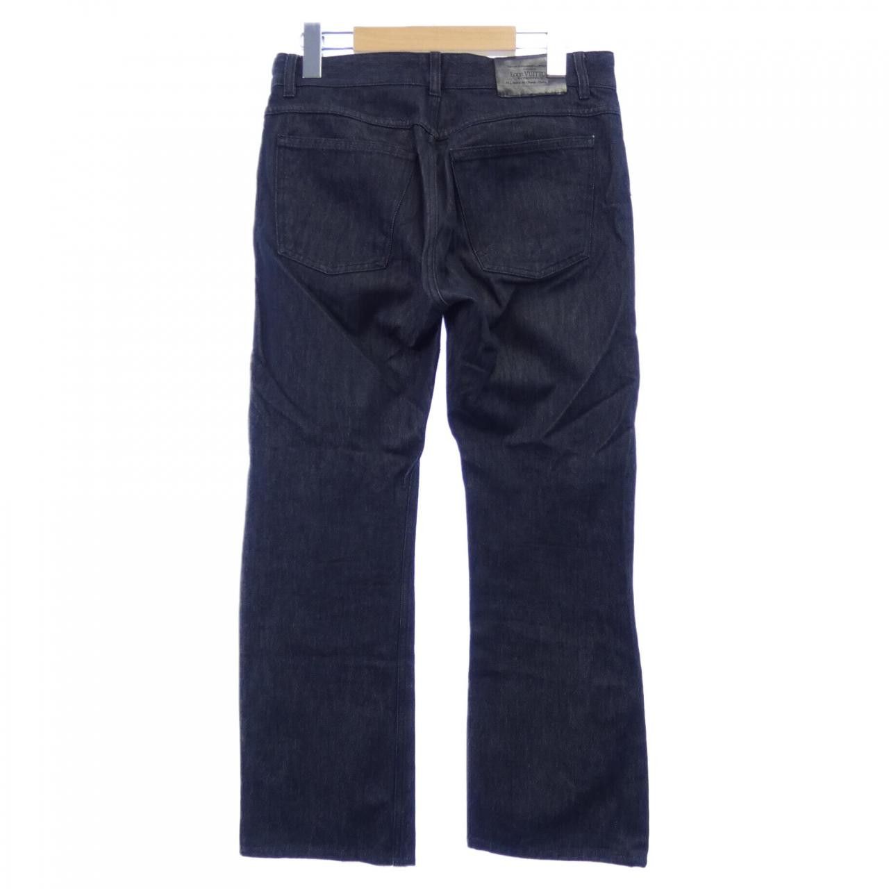 Louis Vuitton Louis Vuitton Louis Vuitton Denim Jeans Textile Jeans MIDP01CN6 DUTY FREE for USA Size ONE SIZE - 2 Thumbnail