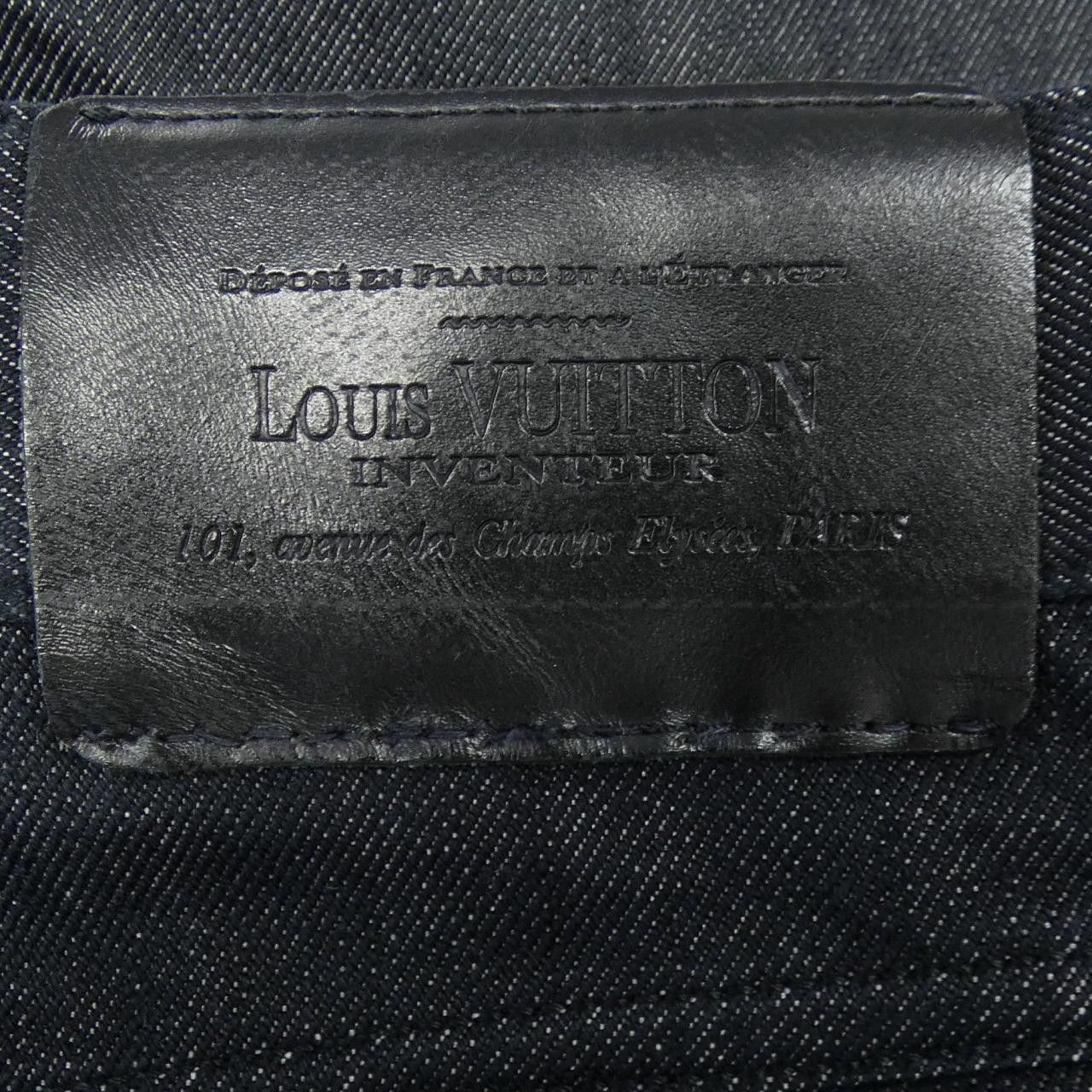 Louis Vuitton Louis Vuitton Louis Vuitton Denim Jeans Textile Jeans MIDP01CN6 DUTY FREE for USA Size ONE SIZE - 6 Thumbnail