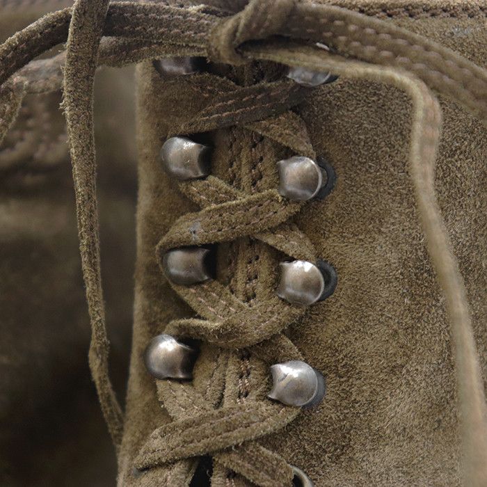 Chanel Chanel Chanel Suede Lace Up Boots Leather Shoes DUTY FREE for USA Size ONE SIZE - 3 Thumbnail