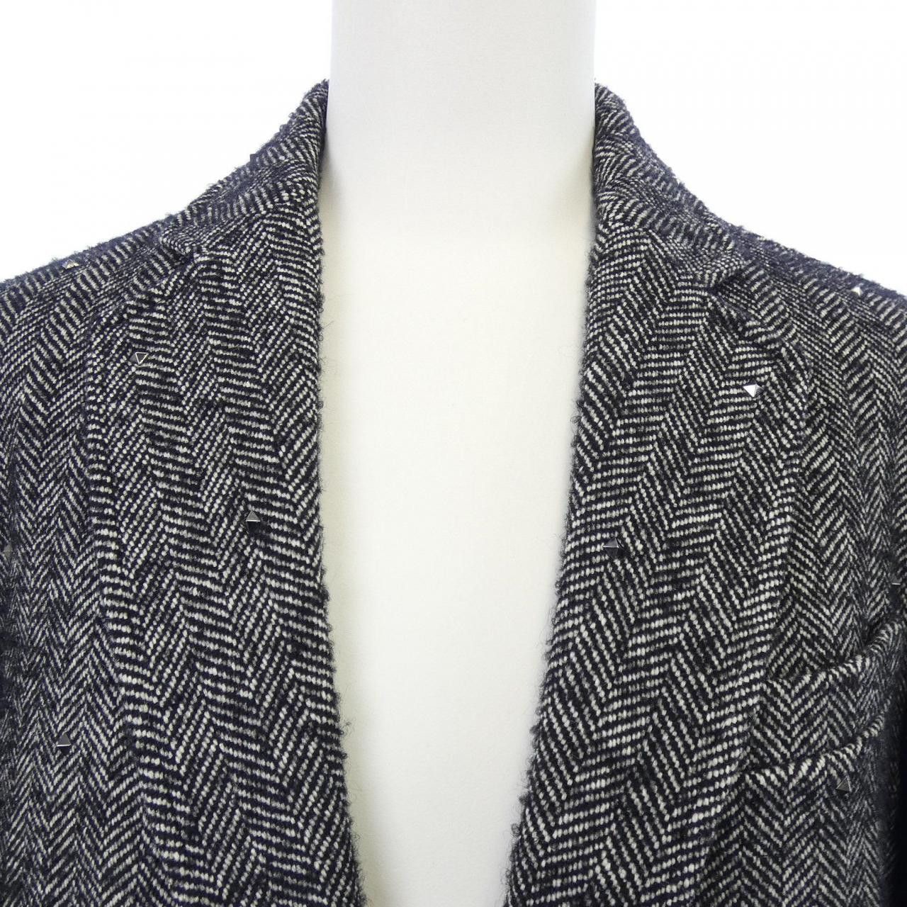 Valentino Valentino Valentino Wool Coat Others Outerwear 1V3CAD558LC DUTY FREE for USA Size ONE SIZE - 6 Thumbnail