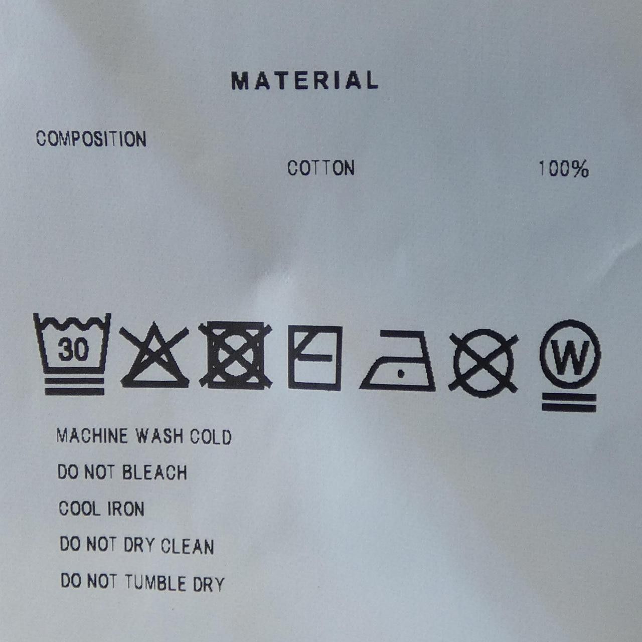 Other Other Doublet Cotton T Shirt Textile T-Shirts DUTY FREE for USA Size ONE SIZE - 3 Thumbnail