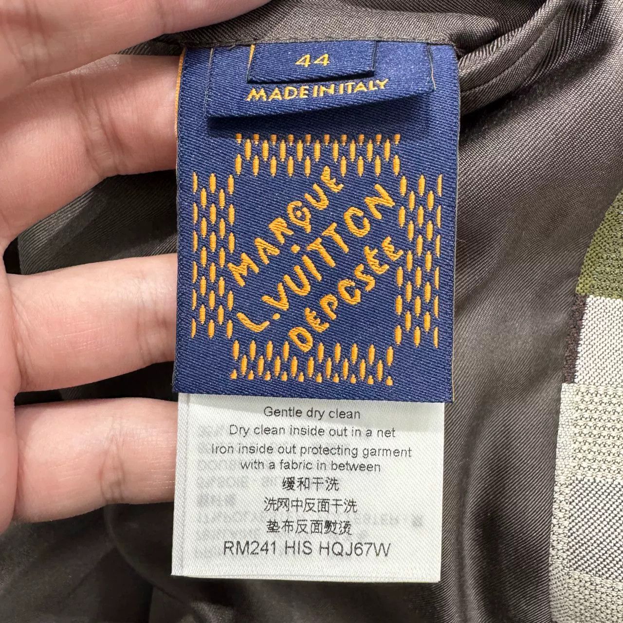 Louis Vuitton Louis Vuitton x Pharrell Camo Check Jacket Size US S / EU 44-46 / 1 - 3 Thumbnail