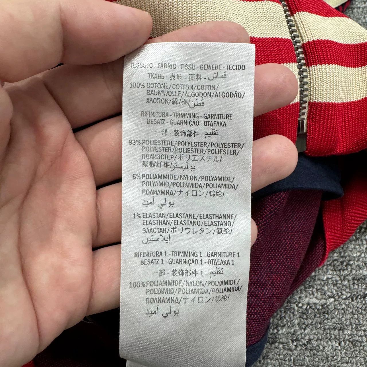 Gucci Gucci Red Full-Print GG Jacket Size US XS / EU 42 / 0 - 4 Thumbnail