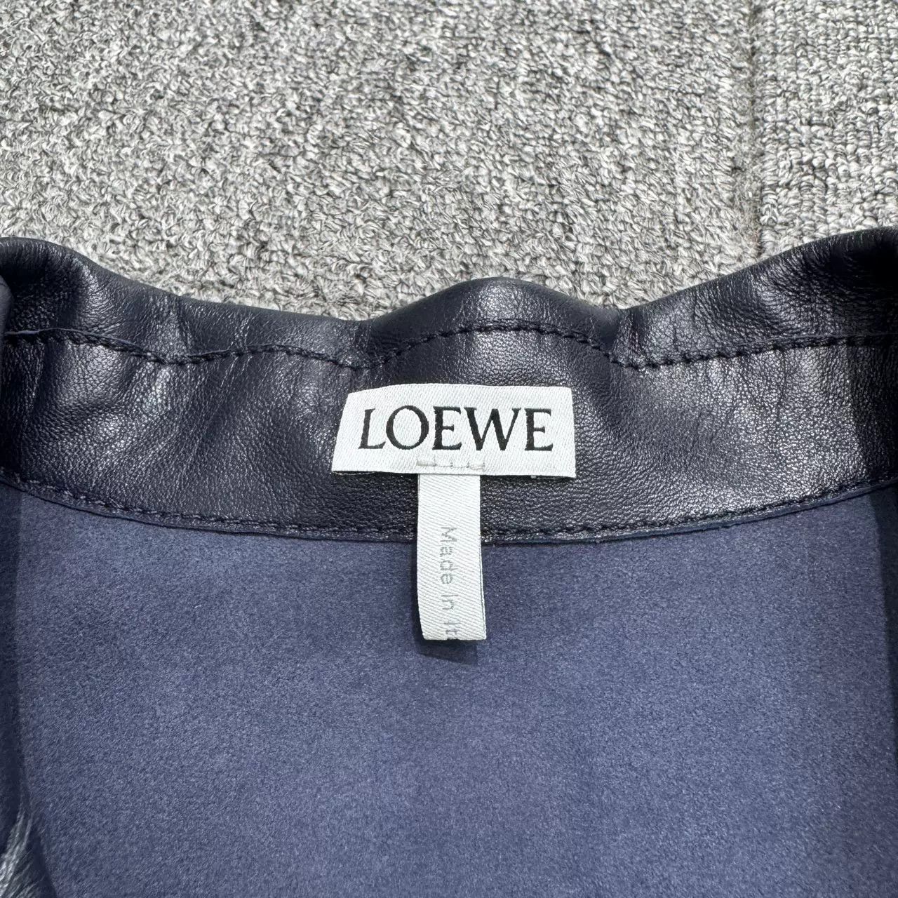 Loewe Loewe Solid Embossed Logo Sheepskin Jacket Size US M / EU 48-50 / 2 - 2 Thumbnail