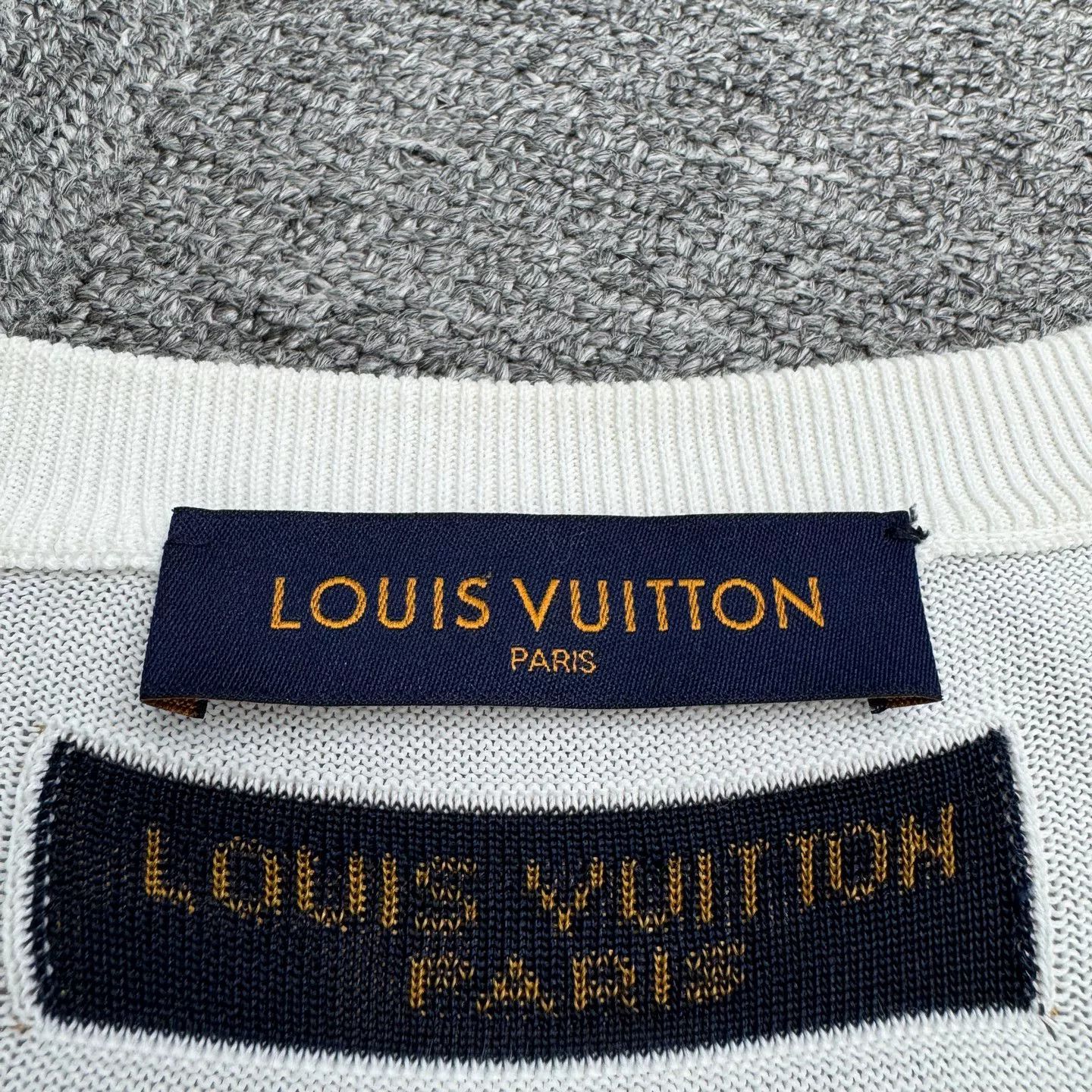 Louis Vuitton Louis Vuitton LV End Goal Knit Short Sleeve Size US M / EU 48-50 / 2 - 2 Thumbnail