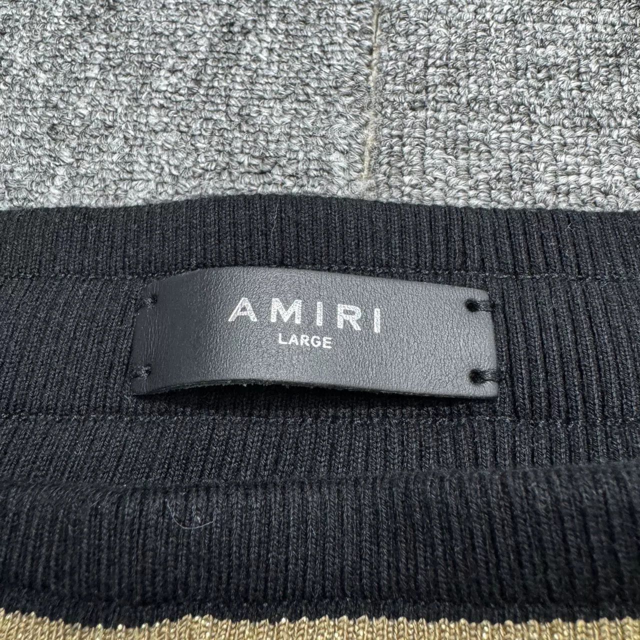 Amiri Amiri Black Glitter Lovers Sweatpants Size US 30 / EU 46 - 2 Thumbnail