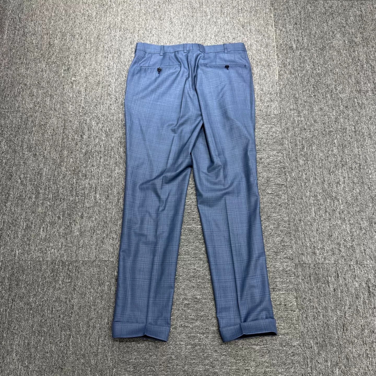 Ermenegildo Zegna Ermenegildo Zegna Check Wool Casual Trousers Size US 32 / EU 48 - 6 Thumbnail