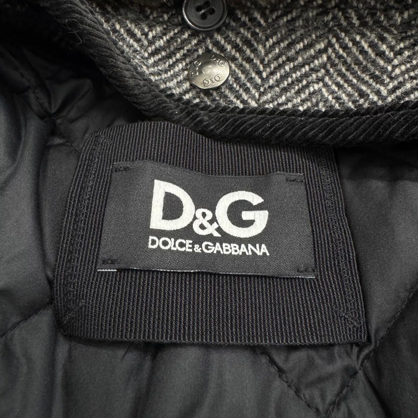 Dolce & Gabbana DG Fur Collar Wool Jacket Size US S / EU 44-46 / 1 - 3 Thumbnail