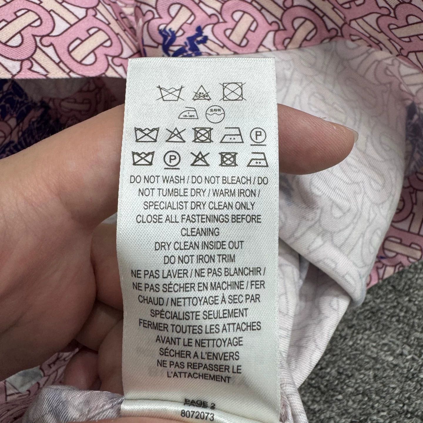 Burberry Burberry Horse Pattern Short Sleeve Size US M / EU 48-50 / 2 - 4 Thumbnail