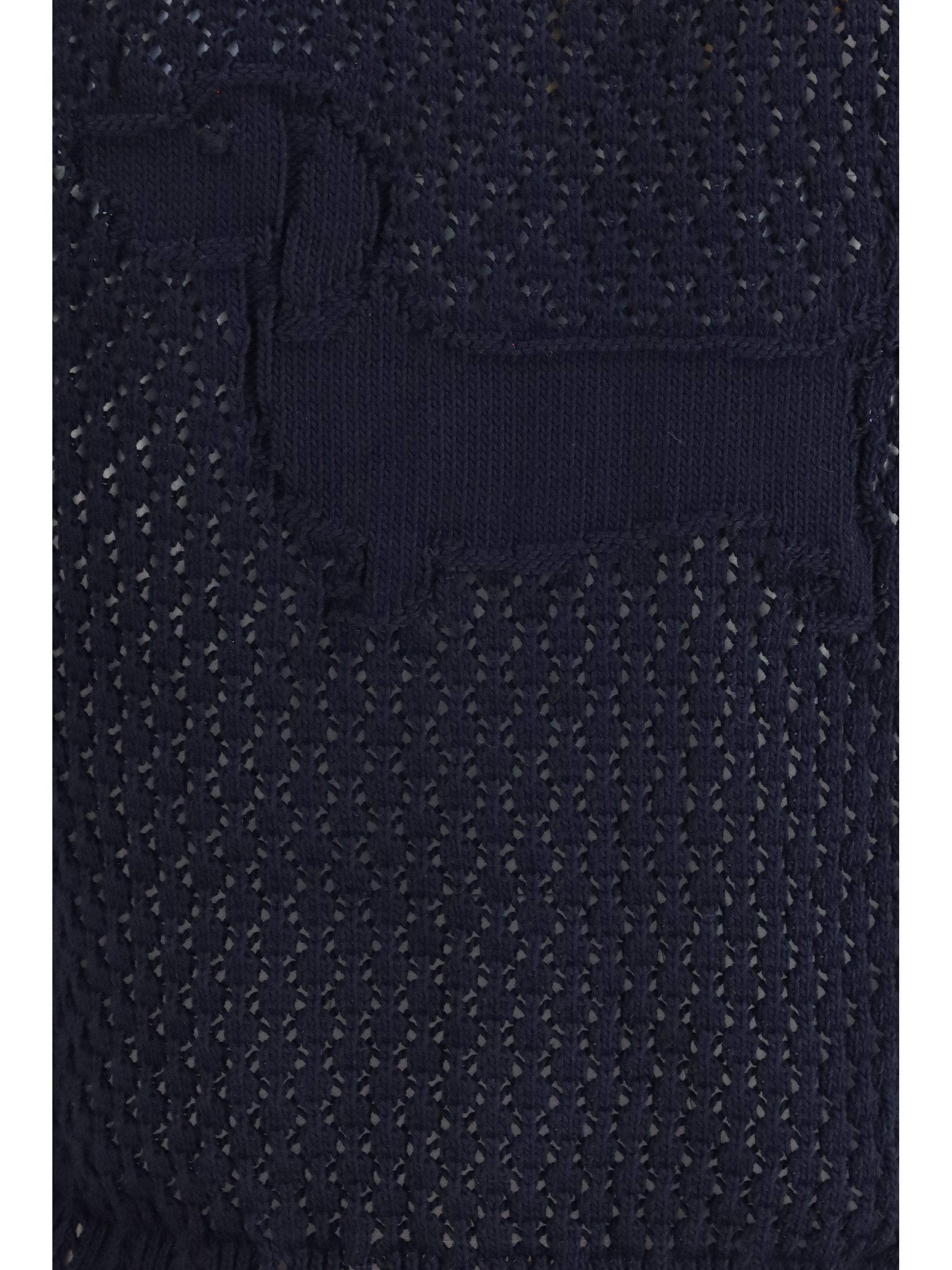 Thom Browne Hector Pointelle short-sleeve Cardigan Size M / US 6-8 / IT 42-44 - 3 Thumbnail