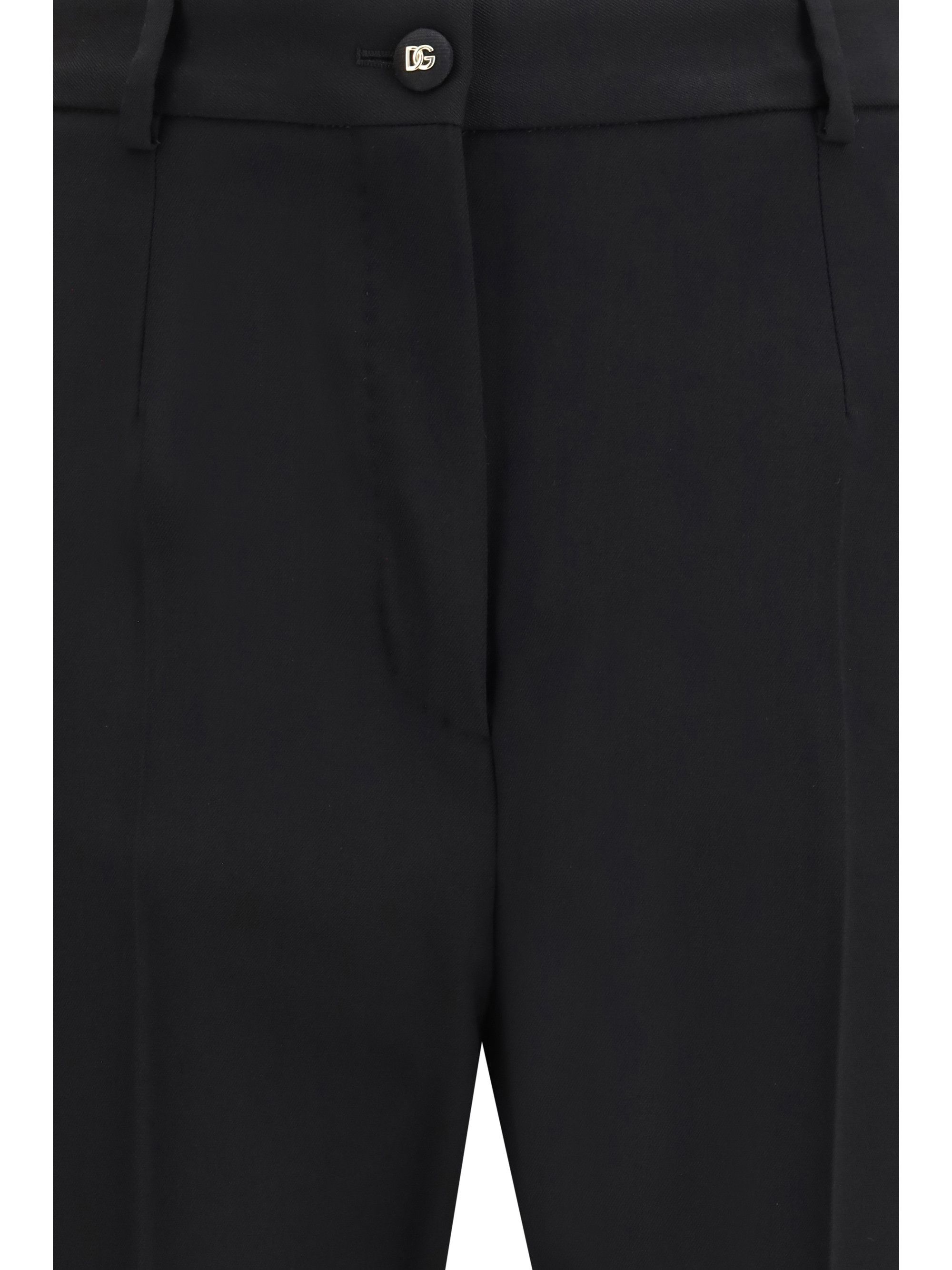 Dolce & Gabbana Wool tailored Pants Size 28" / US 6 / IT 42 - 3 Thumbnail