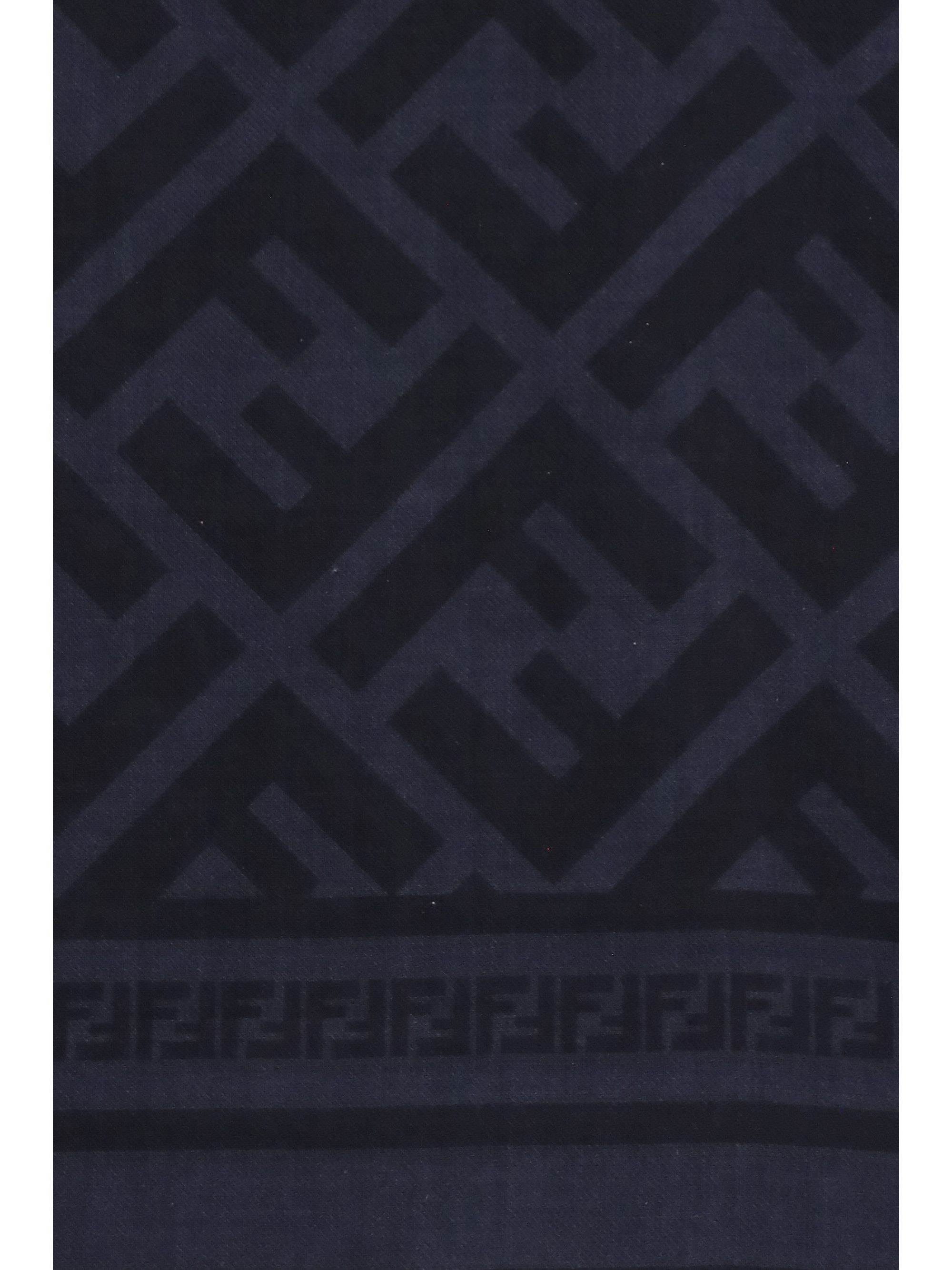 Fendi FF wool and silk Scarf Size ONE SIZE - 3 Thumbnail