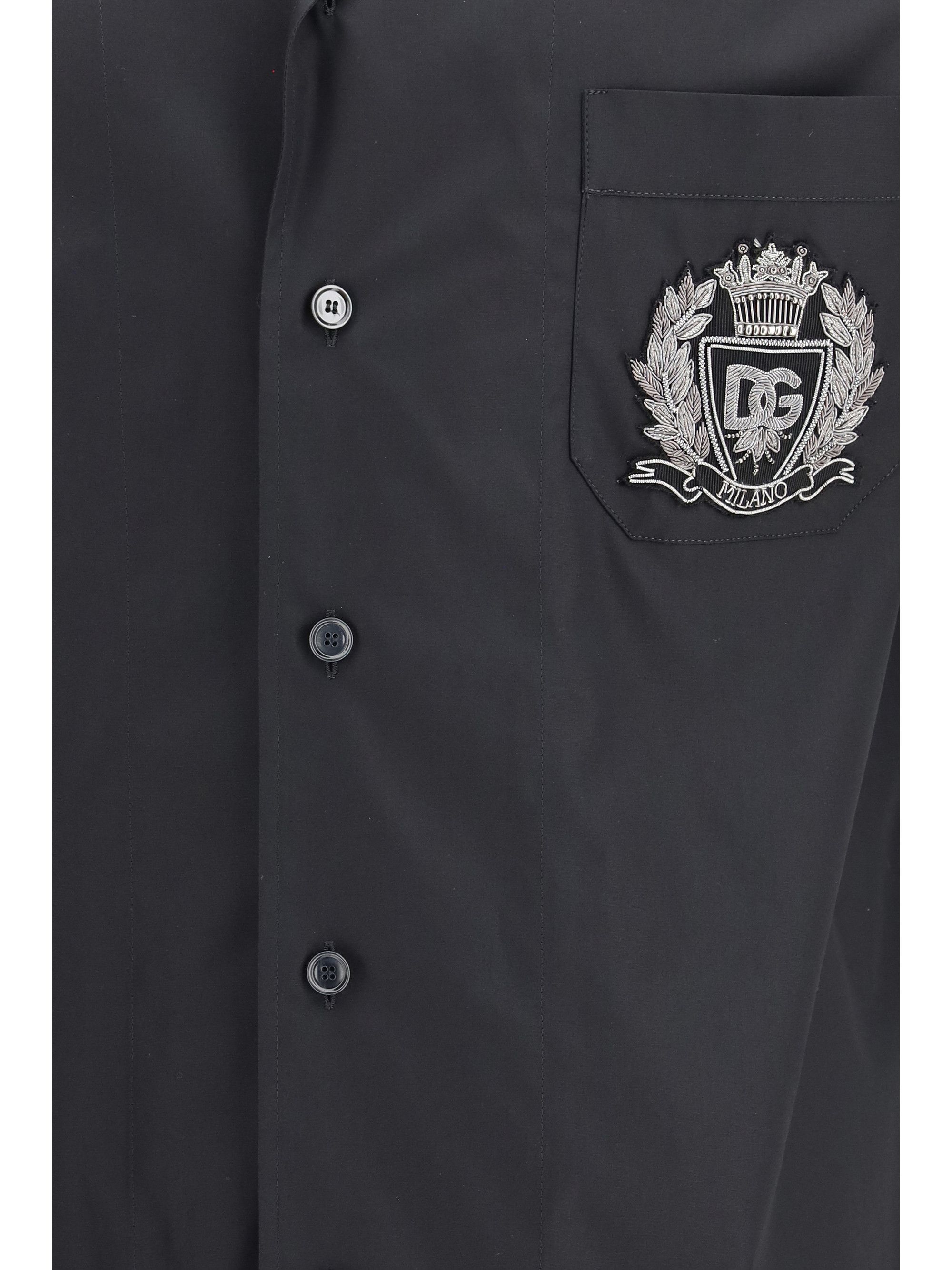 Dolce & Gabbana Hawaii Shirt in cotton poplin Size US XL / EU 56 / 4 - 3 Thumbnail