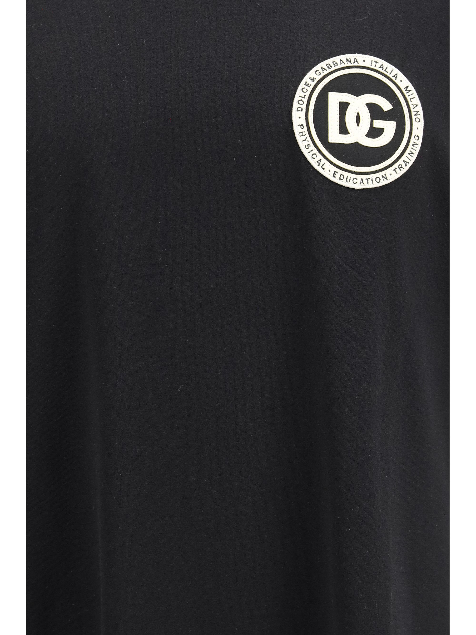 Dolce & Gabbana Jersey T-shirt with patch Size US M / EU 48-50 / 2 - 3 Thumbnail