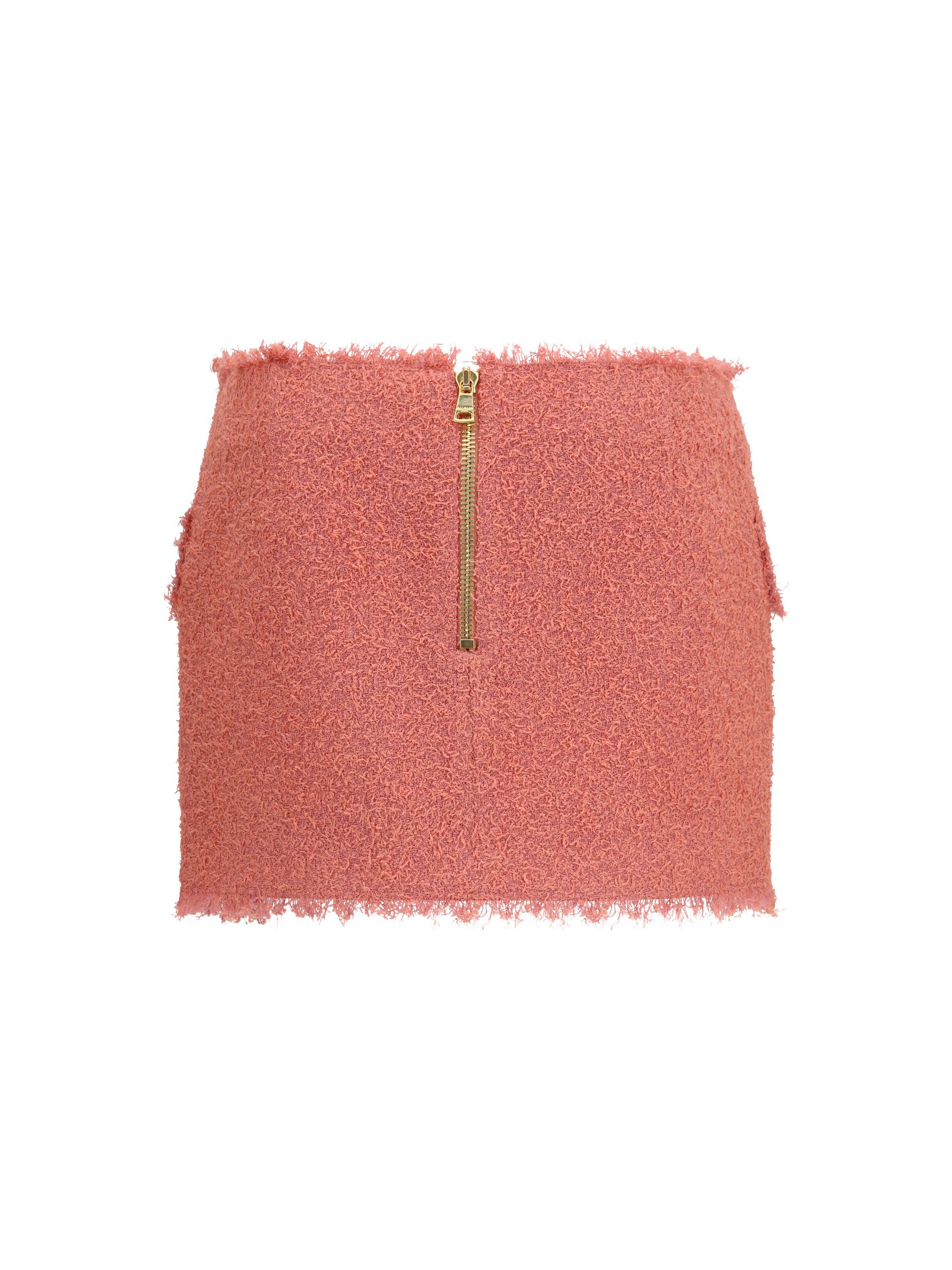 Balmain Tweed mini Skirt Size 28" / US 6 / IT 42 - 2 Thumbnail