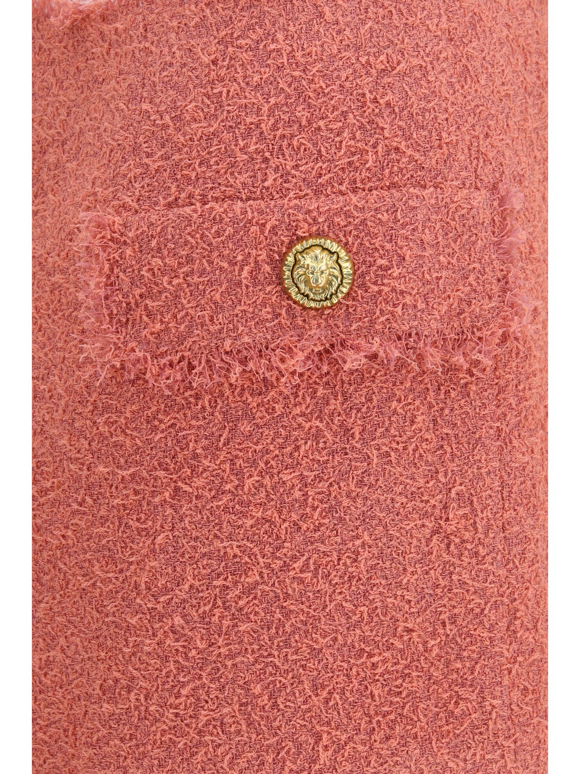 Balmain Tweed mini Skirt Size 28" / US 6 / IT 42 - 3 Thumbnail