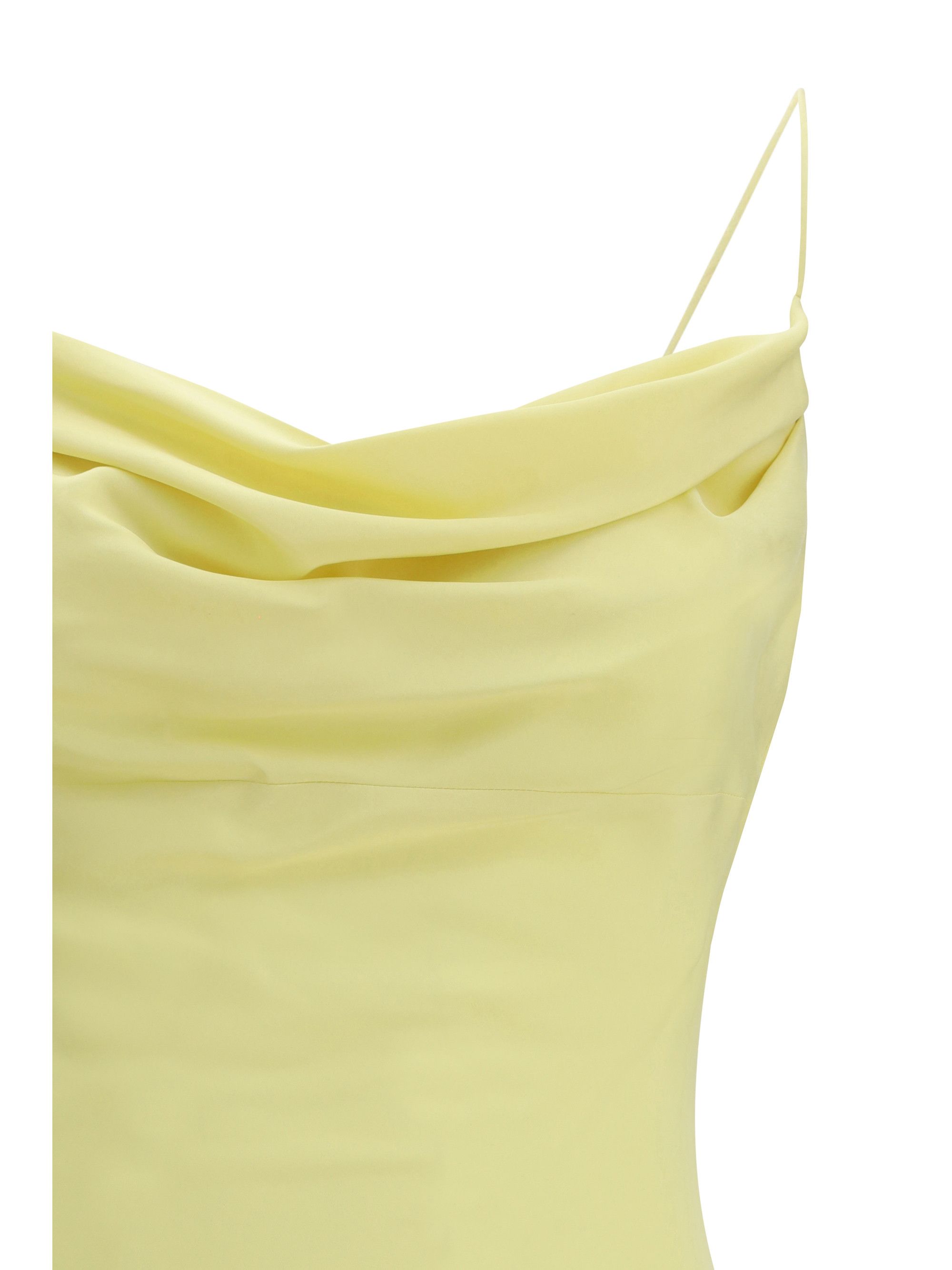 Balmain Long silk satin Dress with straps Size M / US 6-8 / IT 42-44 - 3 Thumbnail