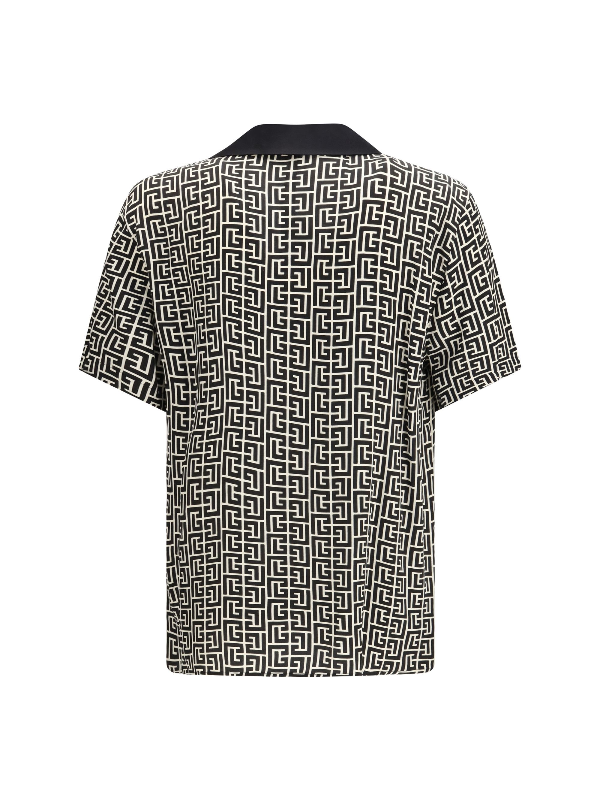 Balmain Monogram-print pajama Shirt Size US S / EU 44-46 / 1 - 2 Thumbnail