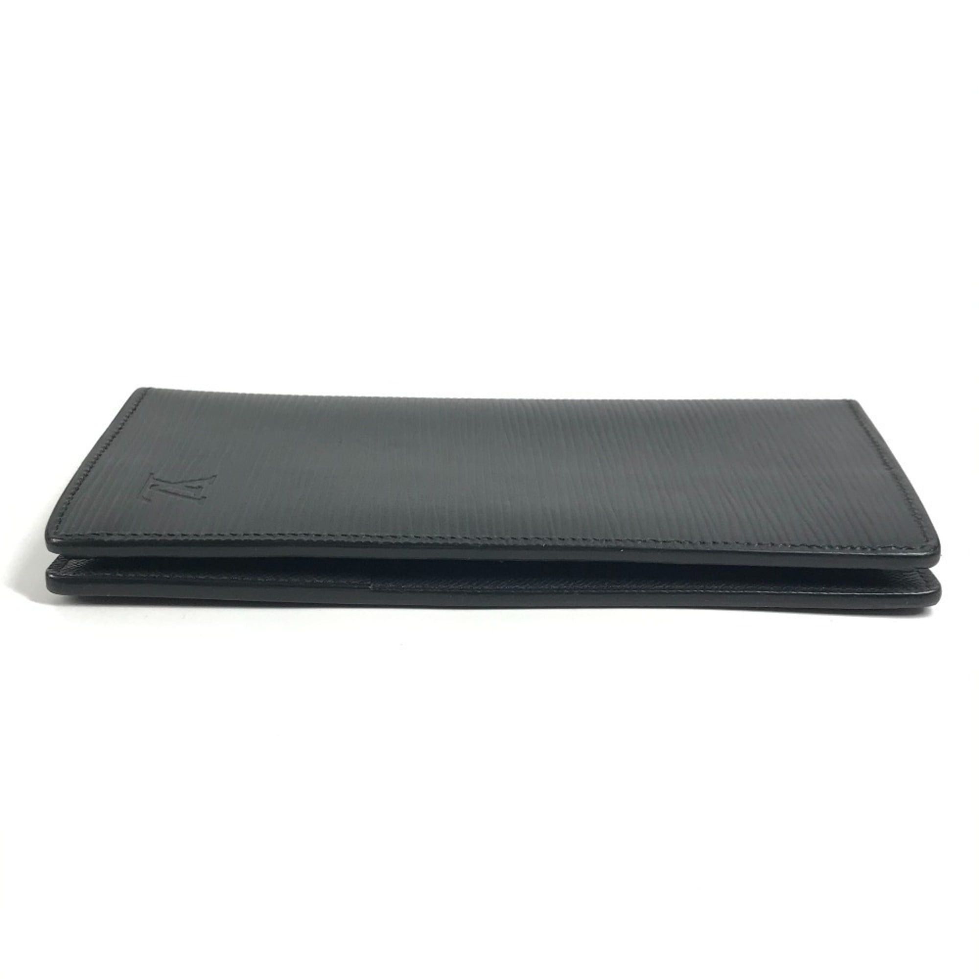 Louis Vuitton LOUIS VUITTON M60622 Epi Portefeuille Brazza Bi-fold Long Wallet, Leather, Men's/Women's, Noir Black Size ONE SIZE - 5 Thumbnail