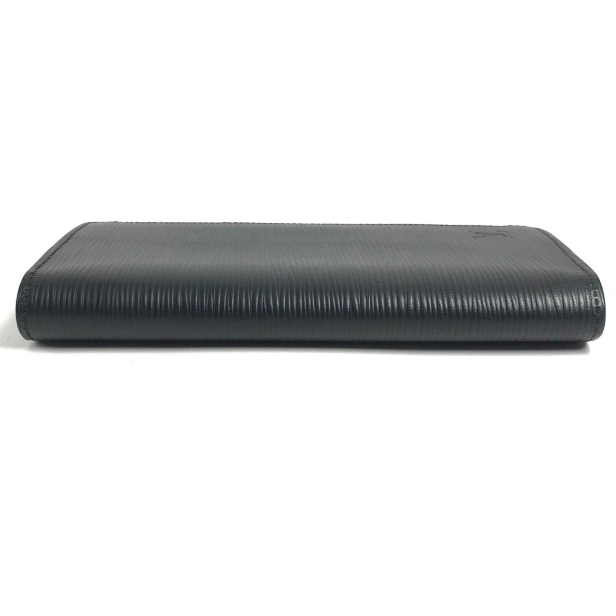 Louis Vuitton LOUIS VUITTON M60622 Epi Portefeuille Brazza Bi-fold Long Wallet, Leather, Men's/Women's, Noir Black Size ONE SIZE - 6 Thumbnail