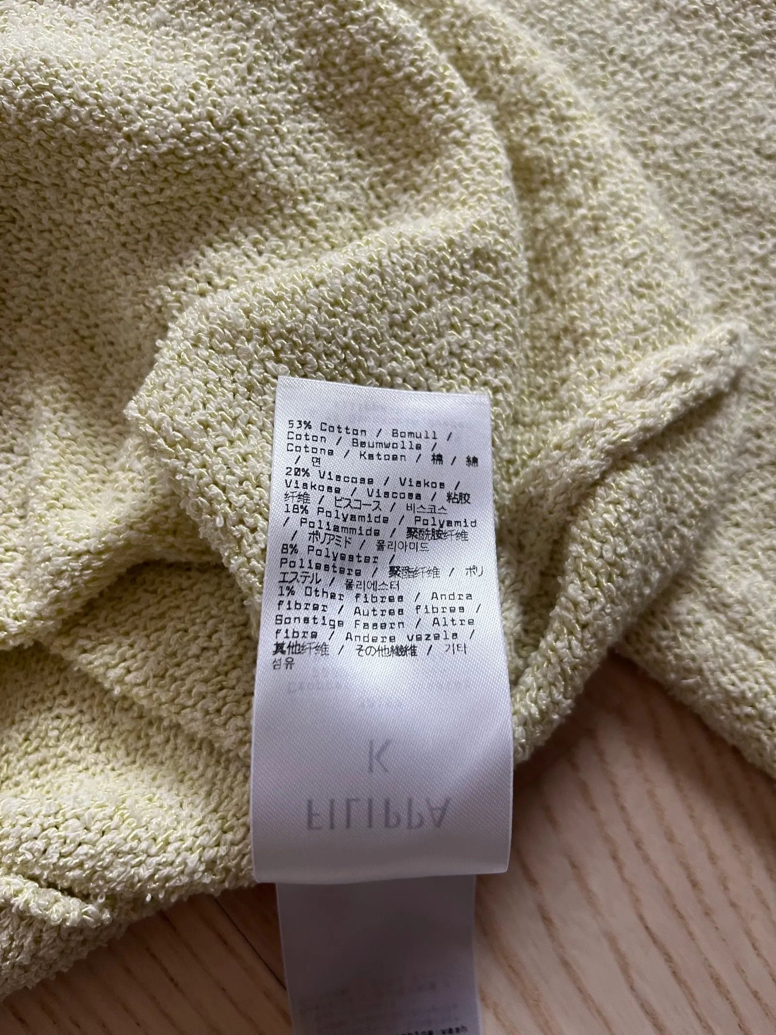 Filippa K Filippa K Cropped Polo Sweater Sweater Size M / US 6-8 / IT 42-44 - 5 Thumbnail