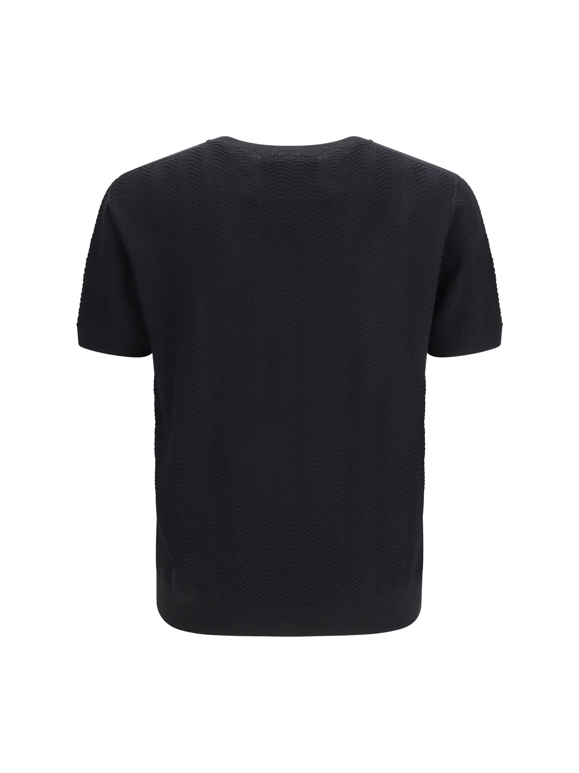 Giorgio Armani Short-sleeved cotton and silk Sweater Size US XXL / EU 58 / 5 - 2 Thumbnail
