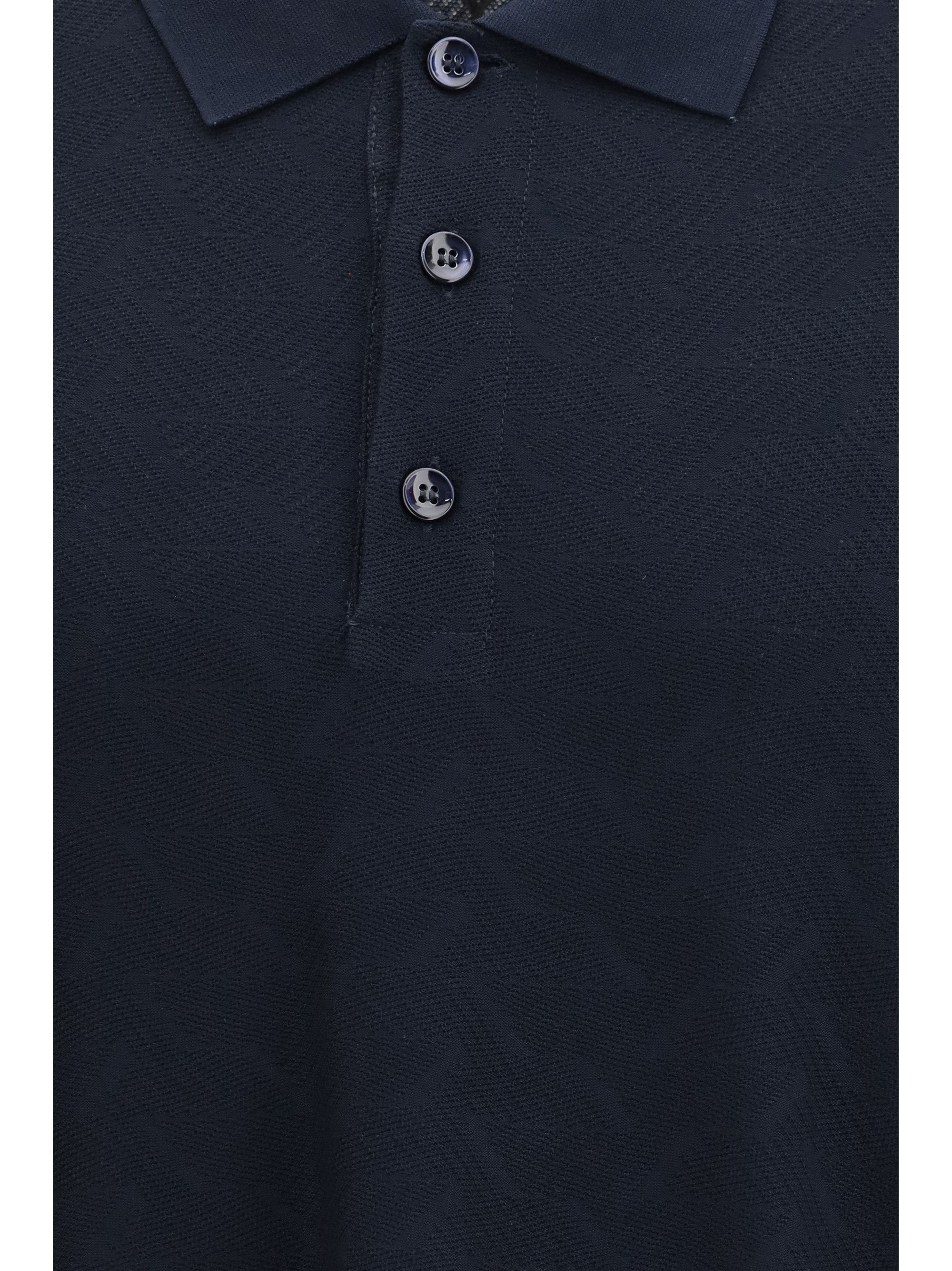 Giorgio Armani Viscose and polyester polo Shirt Size US XXL / EU 58 / 5 - 3 Thumbnail