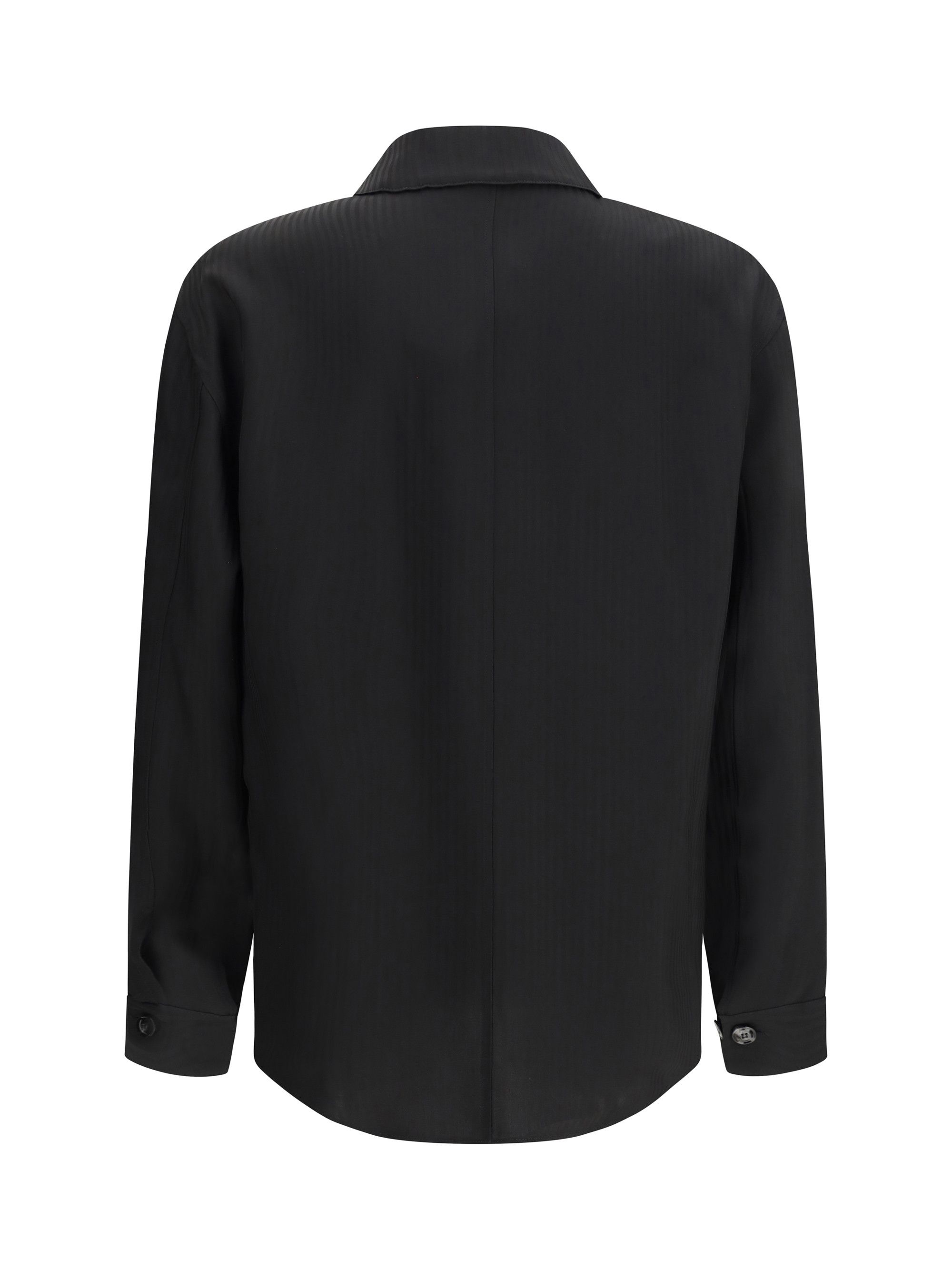 Giorgio Armani Chevron viscose twill Shirt Size US M / EU 48-50 / 2 - 2 Thumbnail