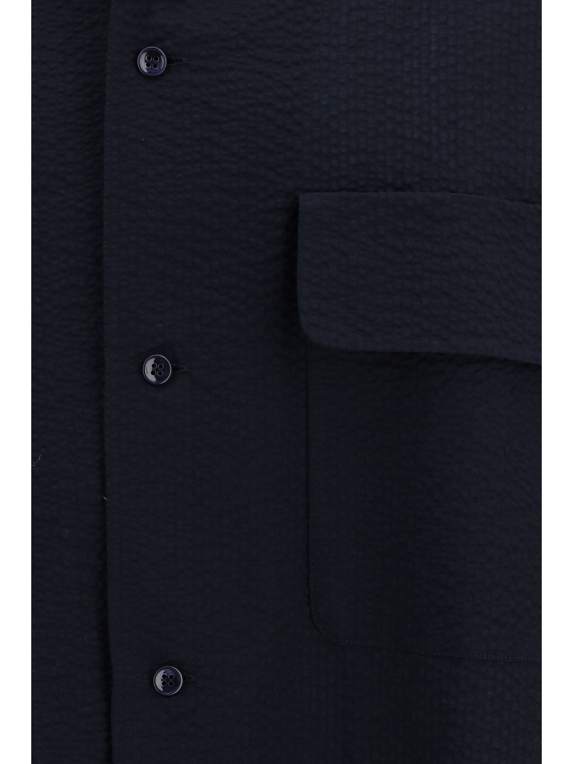 Giorgio Armani Cotton Shirt with classic collar Size US L / EU 52-54 / 3 - 3 Thumbnail