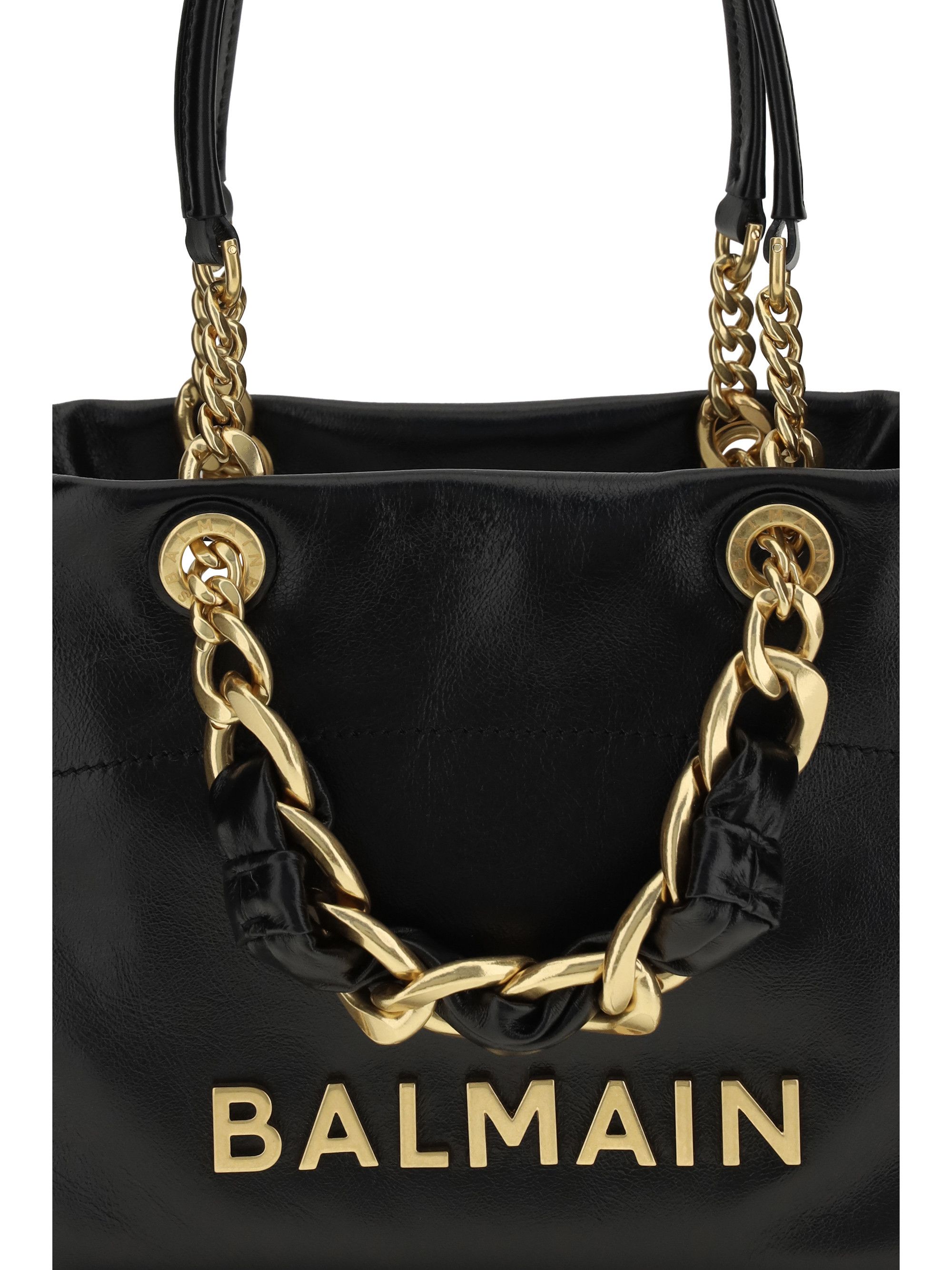 Balmain Small 1945 Soft Shoulder Bag Size ONE SIZE - 4 Thumbnail