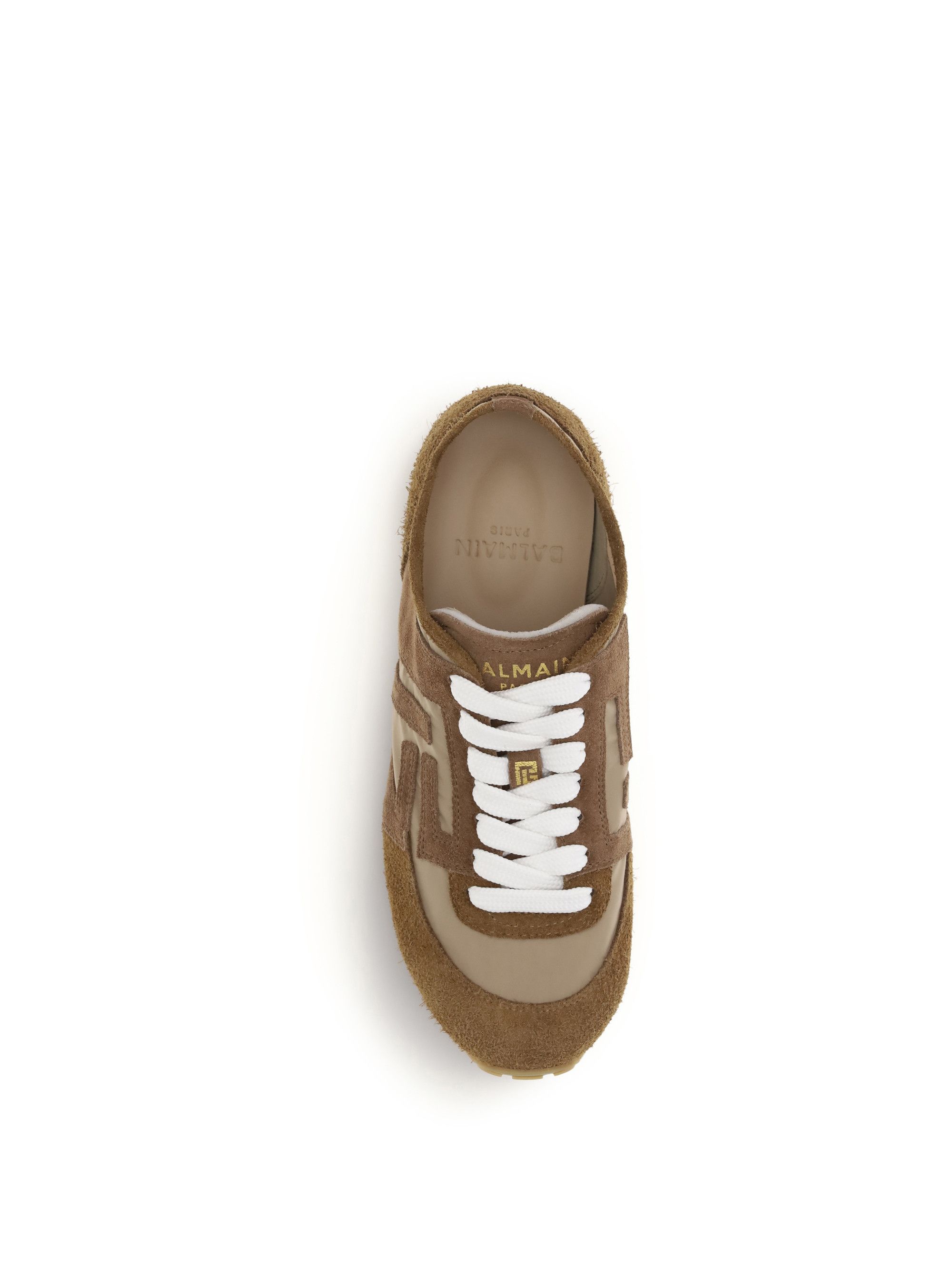 Balmain Leather Racer Sneakers Size US 8 / IT 38 - 4 Thumbnail