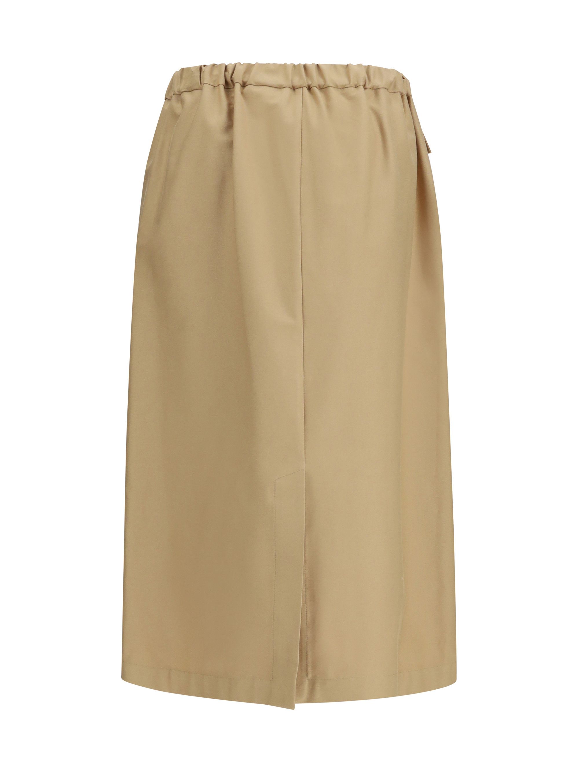Fabiana Filippi Cotton midi Skirt Size 32" / US 10 / IT 46 - 2 Thumbnail