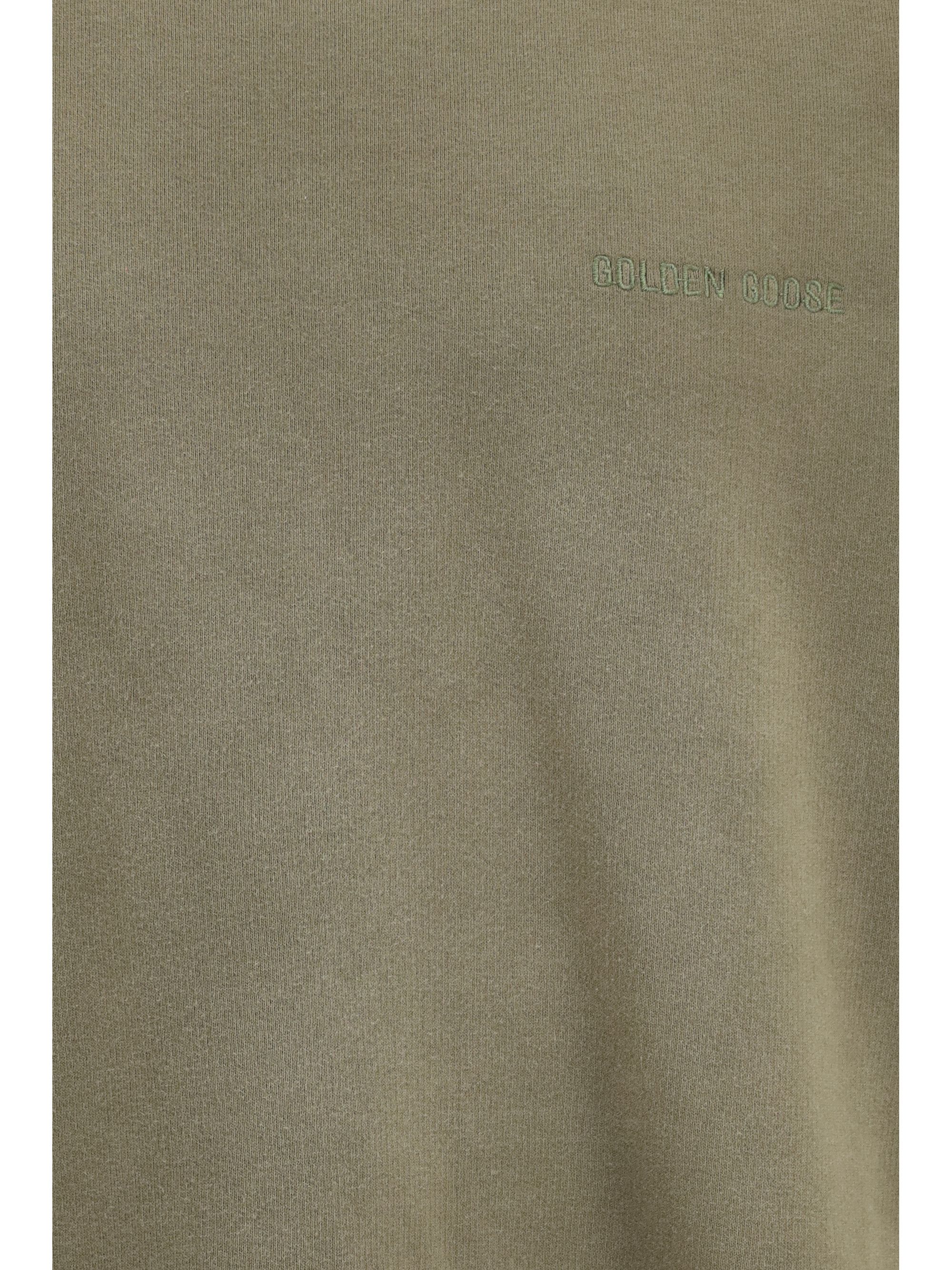 Golden Goose Journey unisex Crew neck in garment-dyed cotton fleece Size US M / EU 48-50 / 2 - 3 Thumbnail