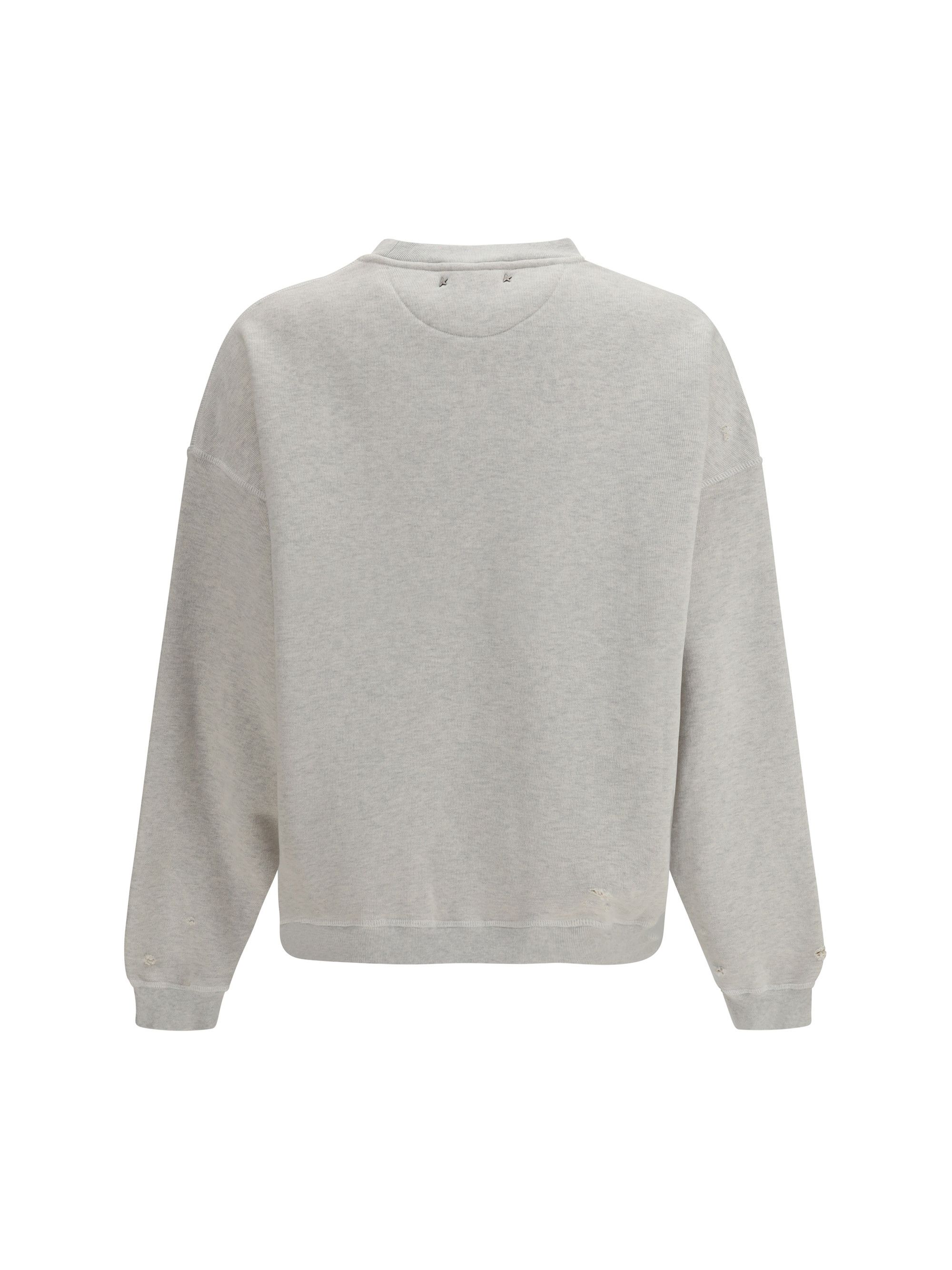 Golden Goose Sweatshirt crewneck in cotton with contrasting logo Size S / US 4 / IT 40 - 2 Thumbnail