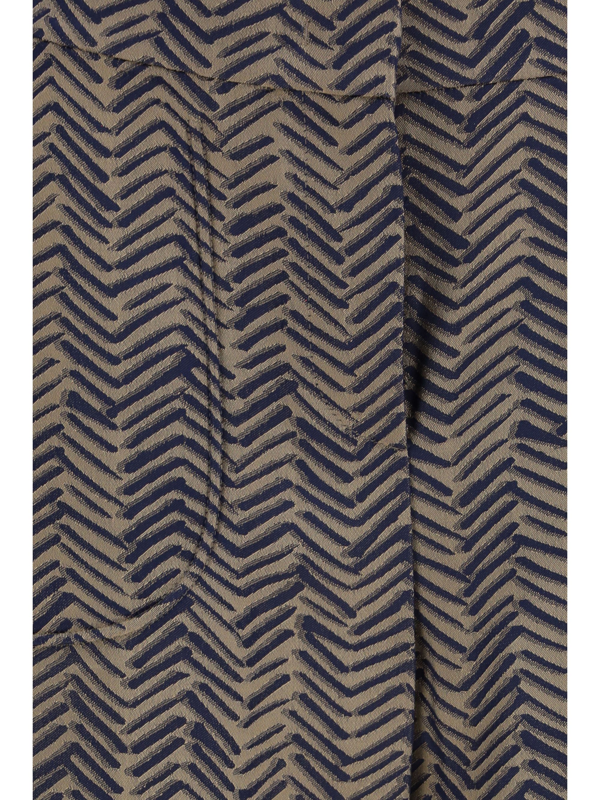 Giorgio Armani Chevron jacquard viscose Pants Size 28" / US 6 / IT 42 - 3 Thumbnail