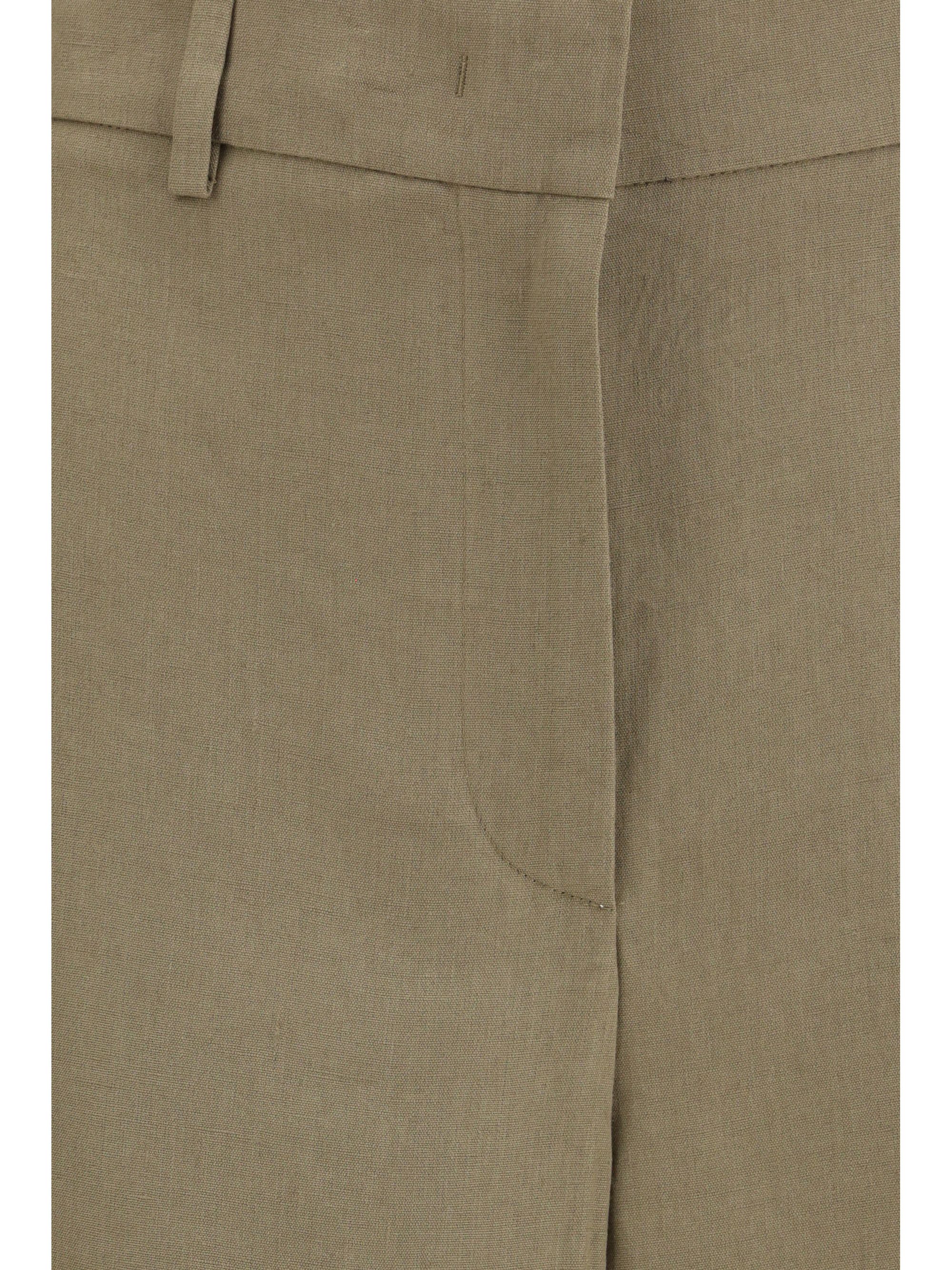 Giorgio Armani Linen Pants Size 32" / US 10 / IT 46 - 3 Thumbnail