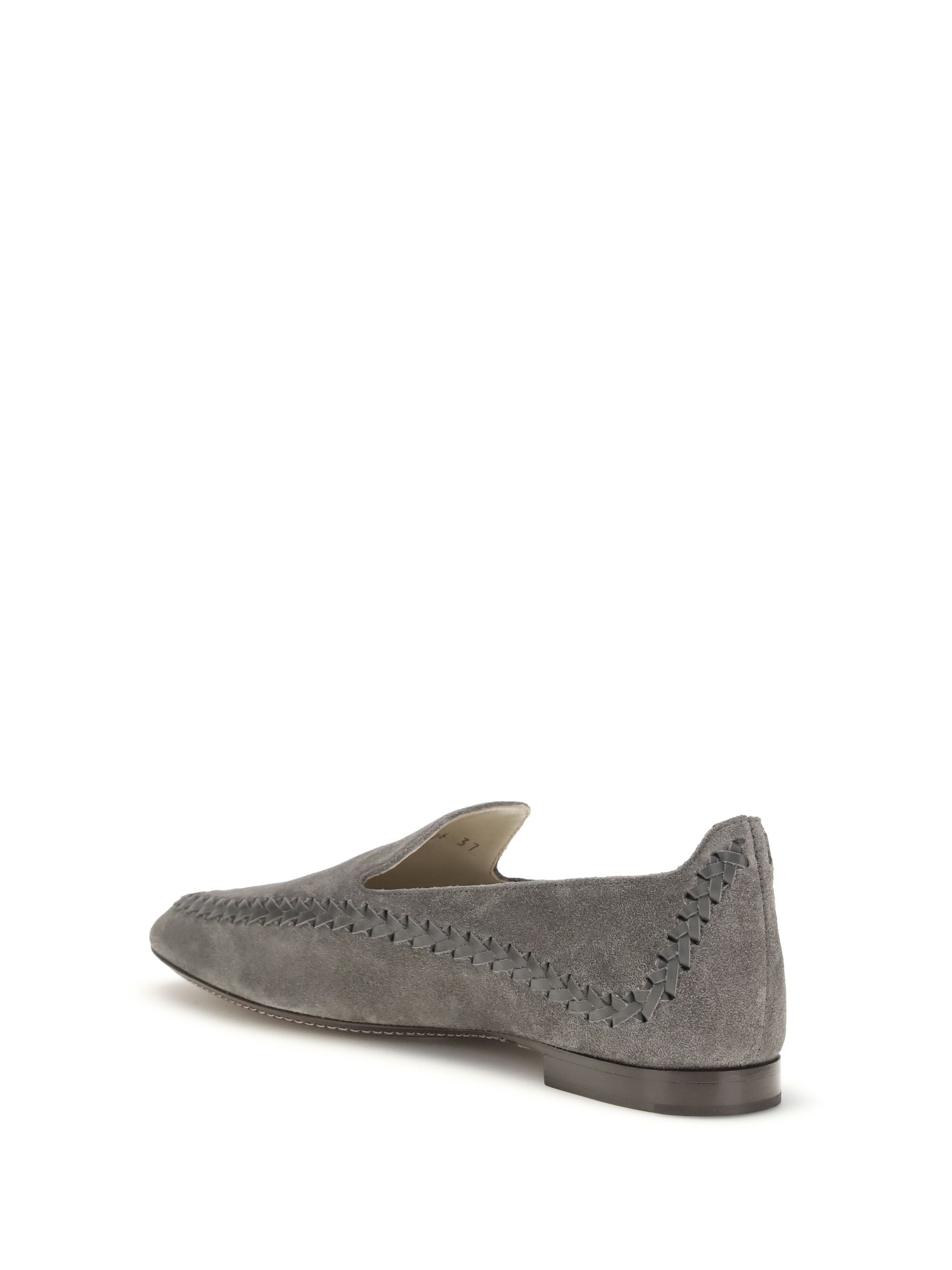 Giorgio Armani Leather Loafers Size US 9 / IT 39 - 3 Thumbnail