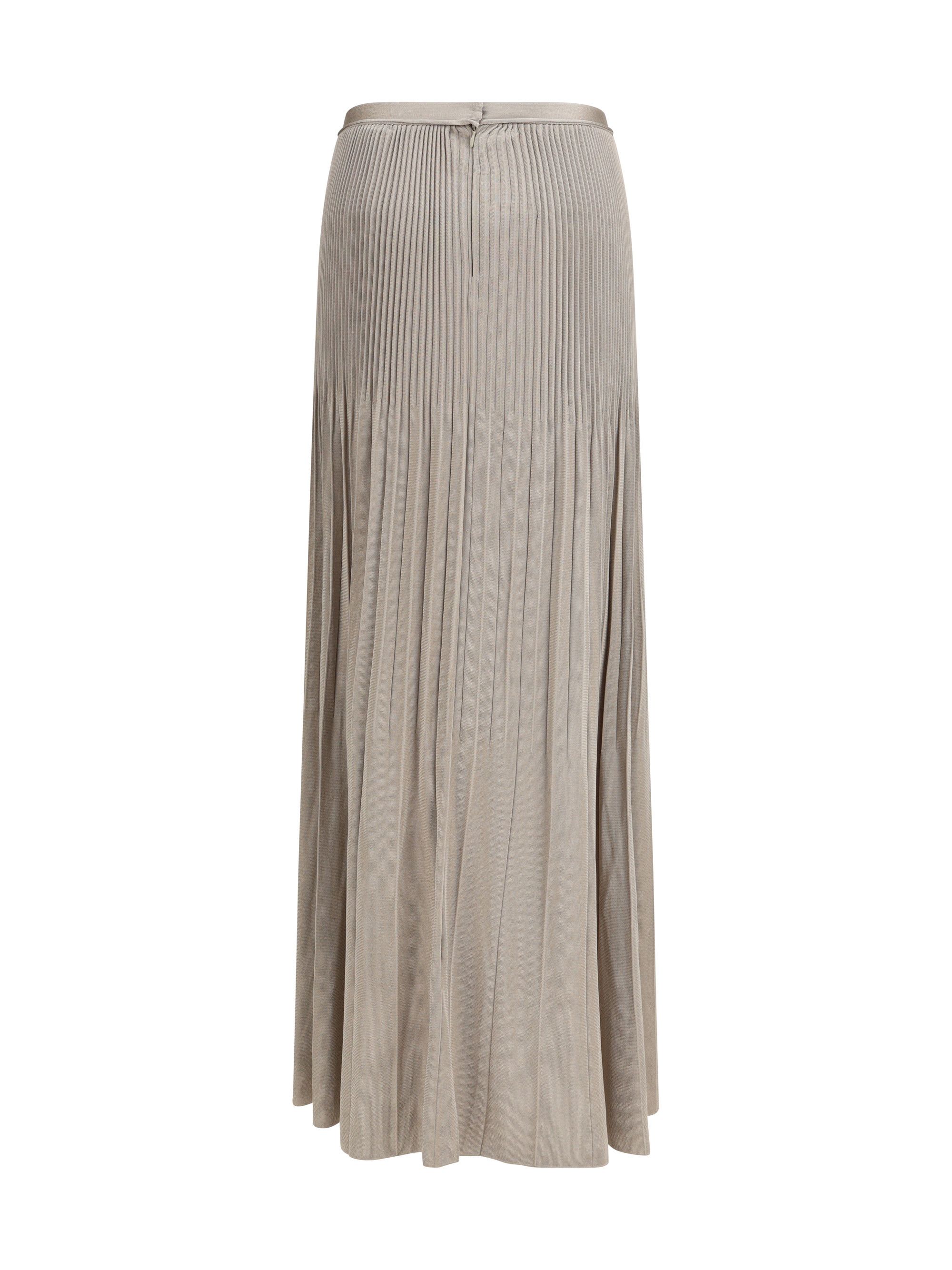 Giorgio Armani Pleated viscose Skirt Size 30" / US 8 / IT 44 - 2 Thumbnail