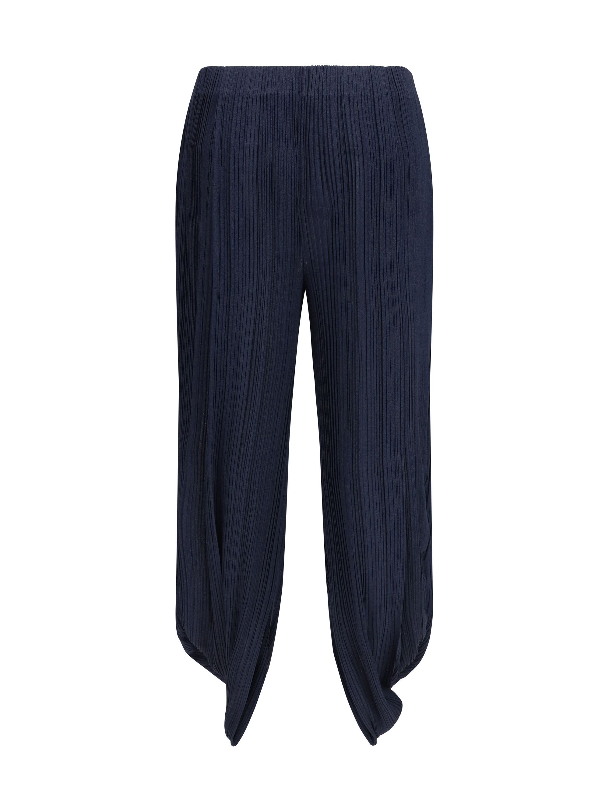 Giorgio Armani Pleated jersey Pants Size 28" / US 6 / IT 42 - 2 Thumbnail
