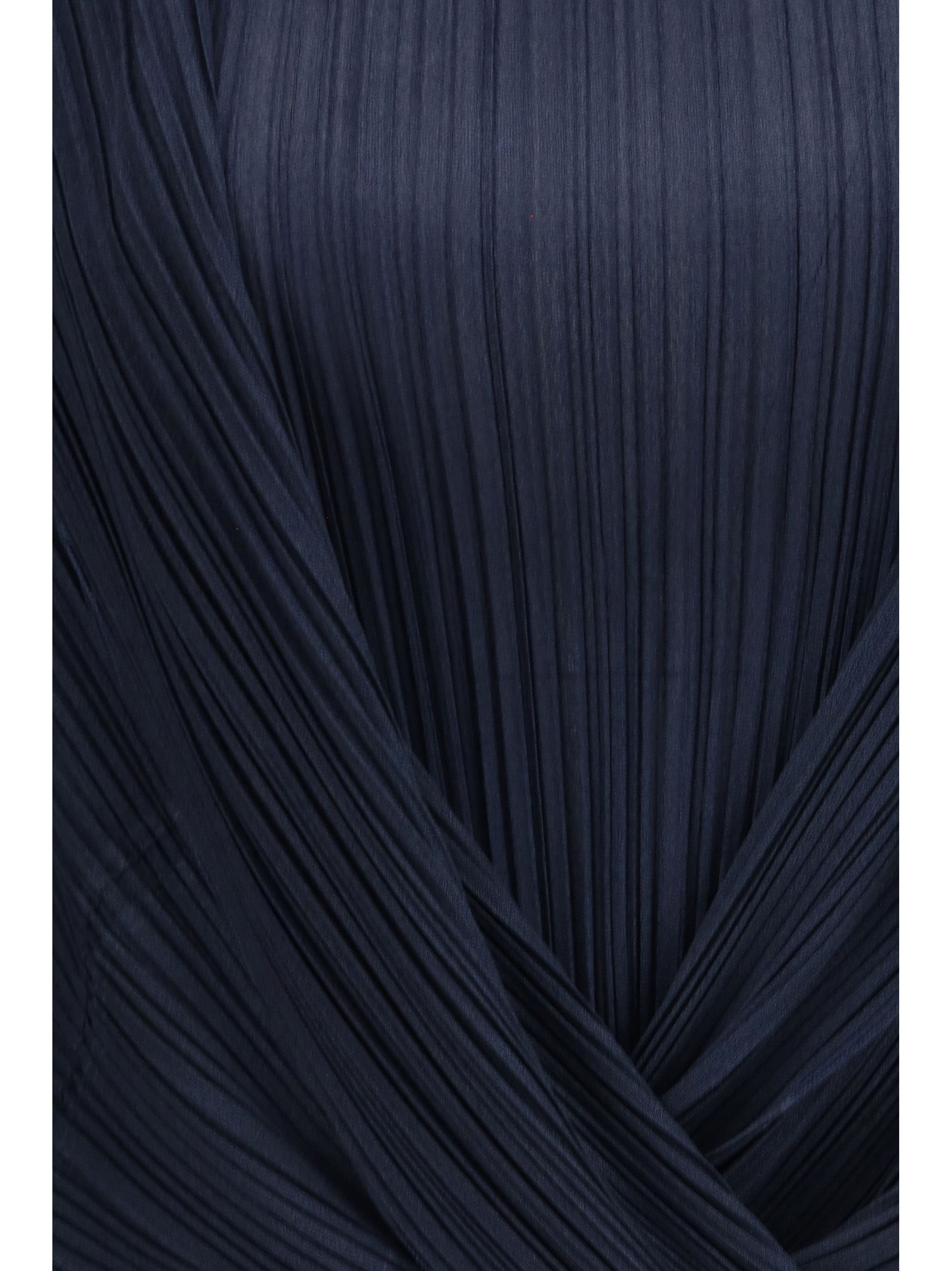 Giorgio Armani Semi-sheer pleated Blouse Size M / US 6-8 / IT 42-44 - 3 Thumbnail