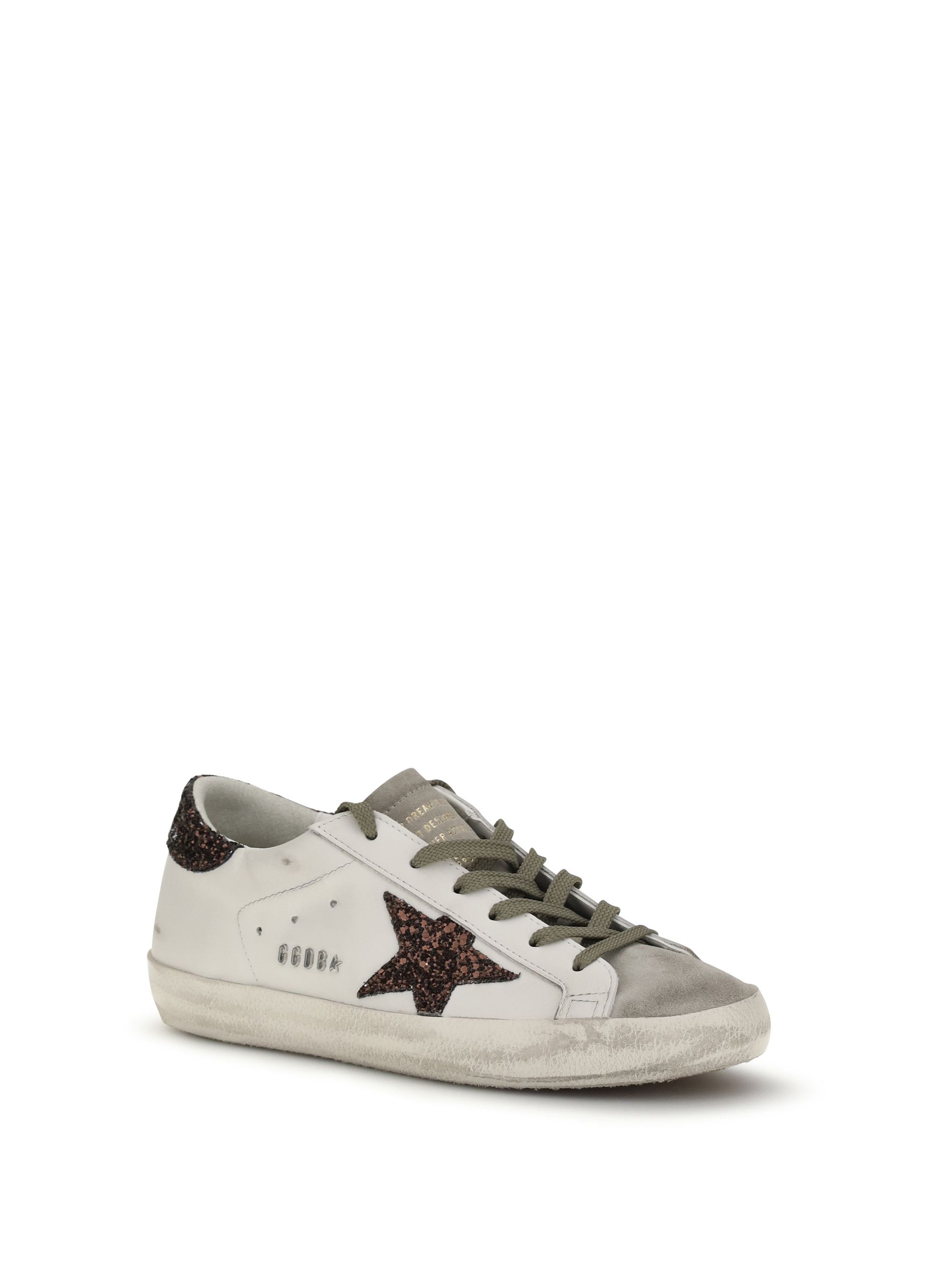 Golden Goose Leather Super Star Sneakers Size US 10 / IT 40 - 2 Thumbnail