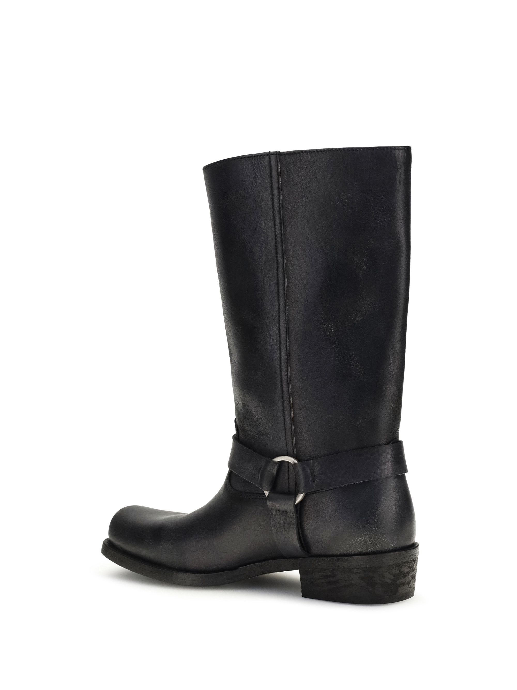 Golden Goose Leather Biker Boots Size US 6 / IT 36 - 3 Thumbnail