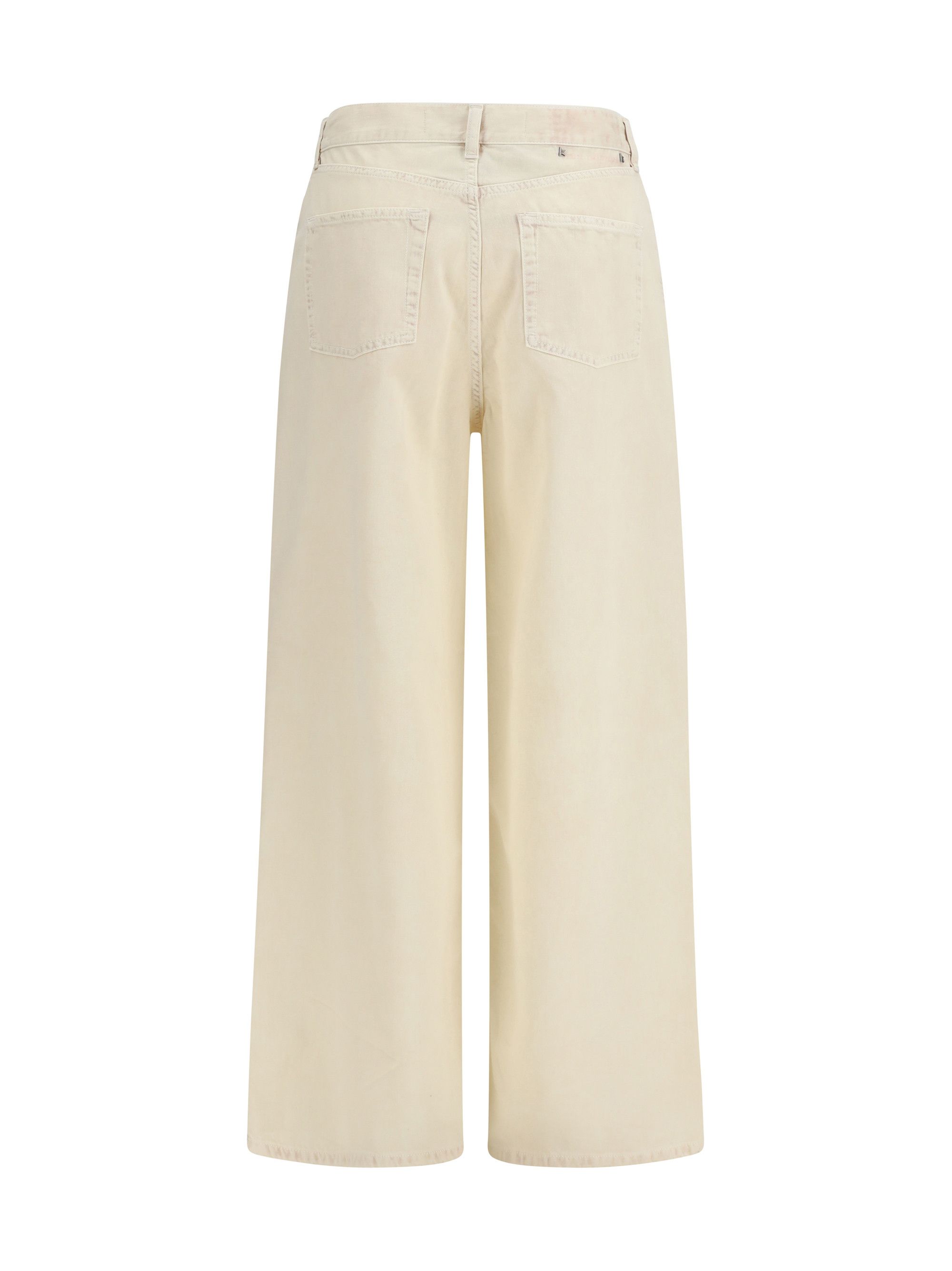 Golden Goose Wide-leg cotton denim Jeans Size 27" / US 4 / IT 40 - 2 Thumbnail