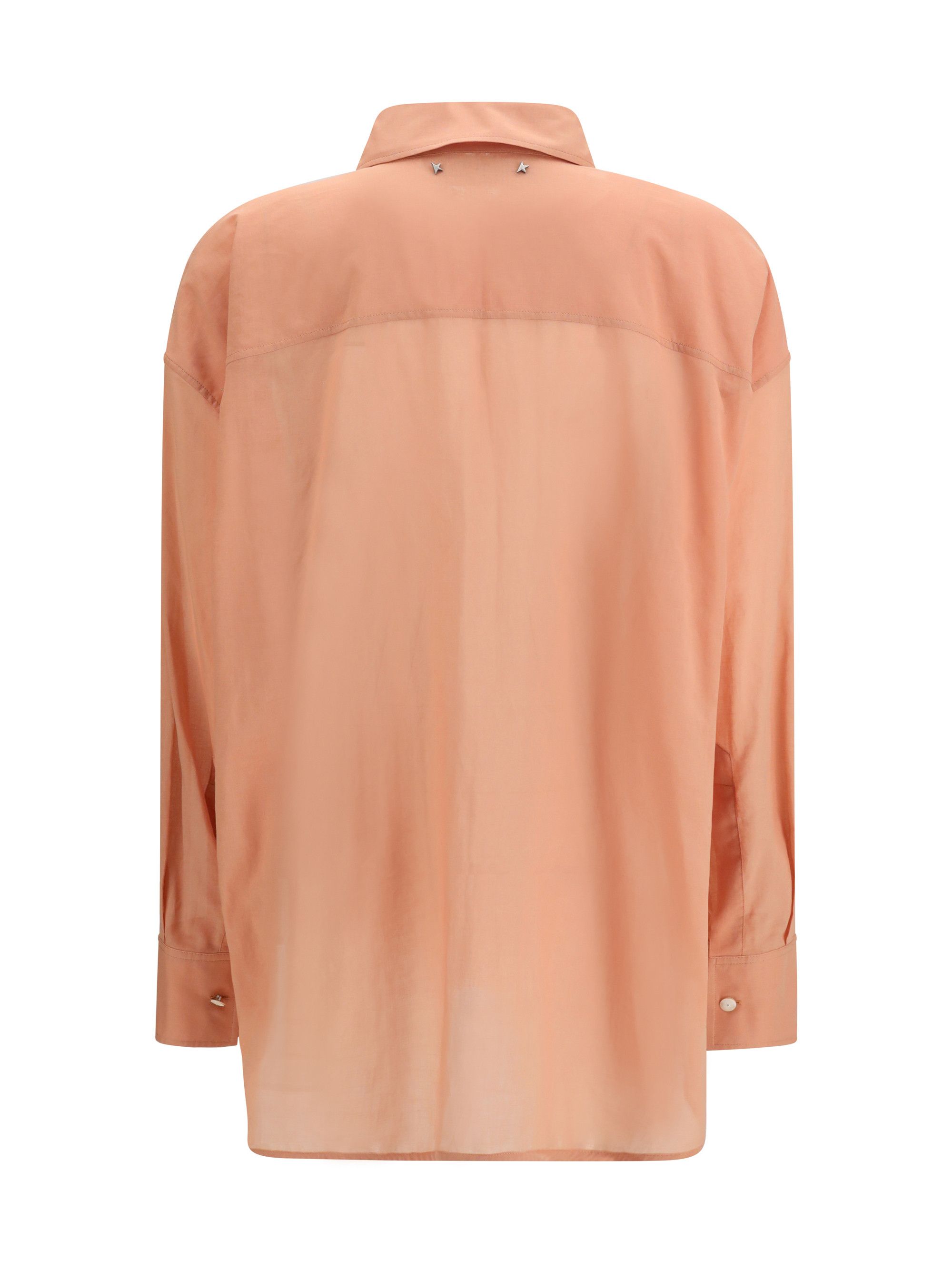 Golden Goose Oversized Shirt in cotton with pleated bib Size S / US 4 / IT 40 - 2 Thumbnail