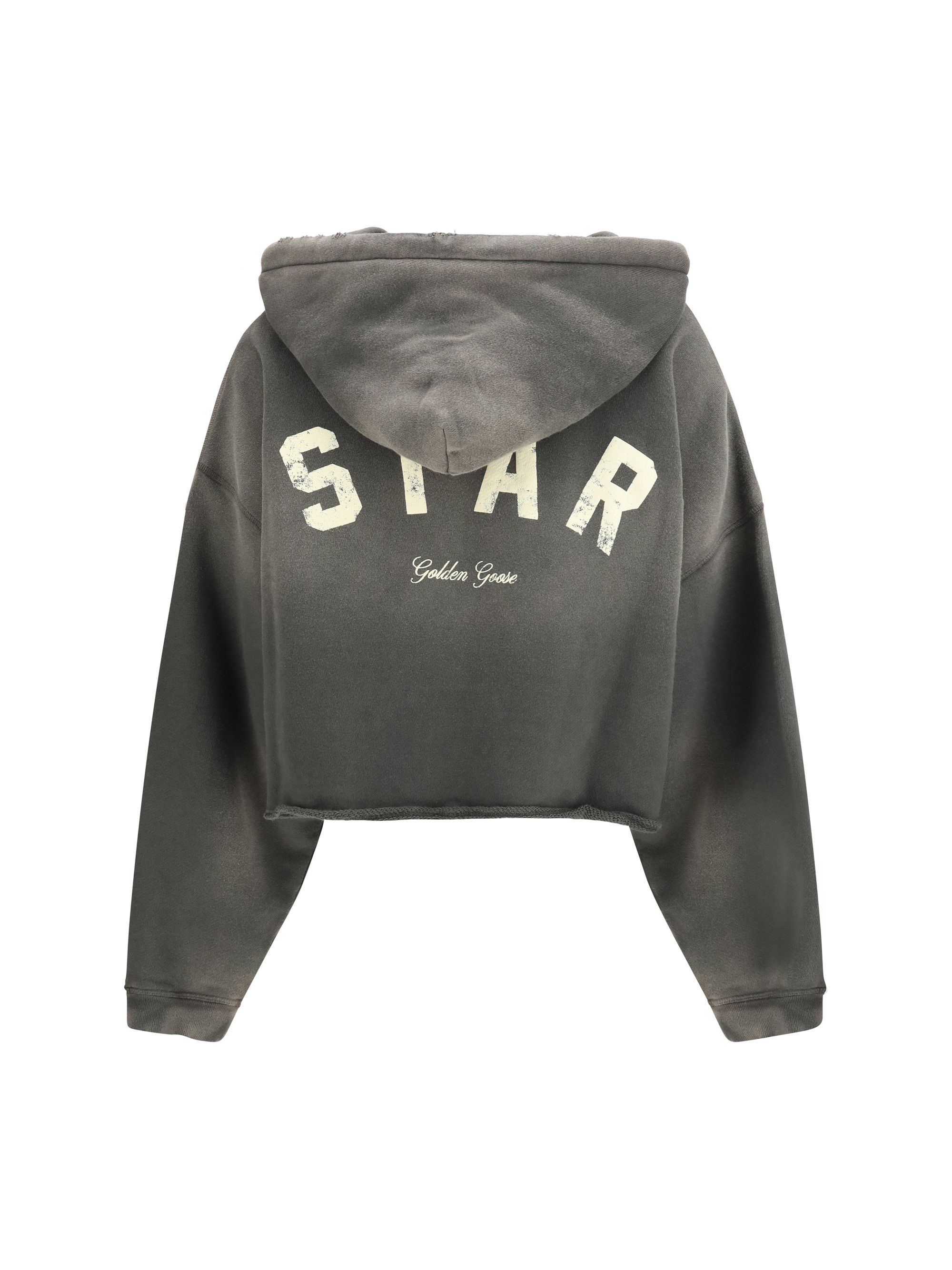 Golden Goose Cropped Hoodie Size S / US 4 / IT 40 - 2 Thumbnail