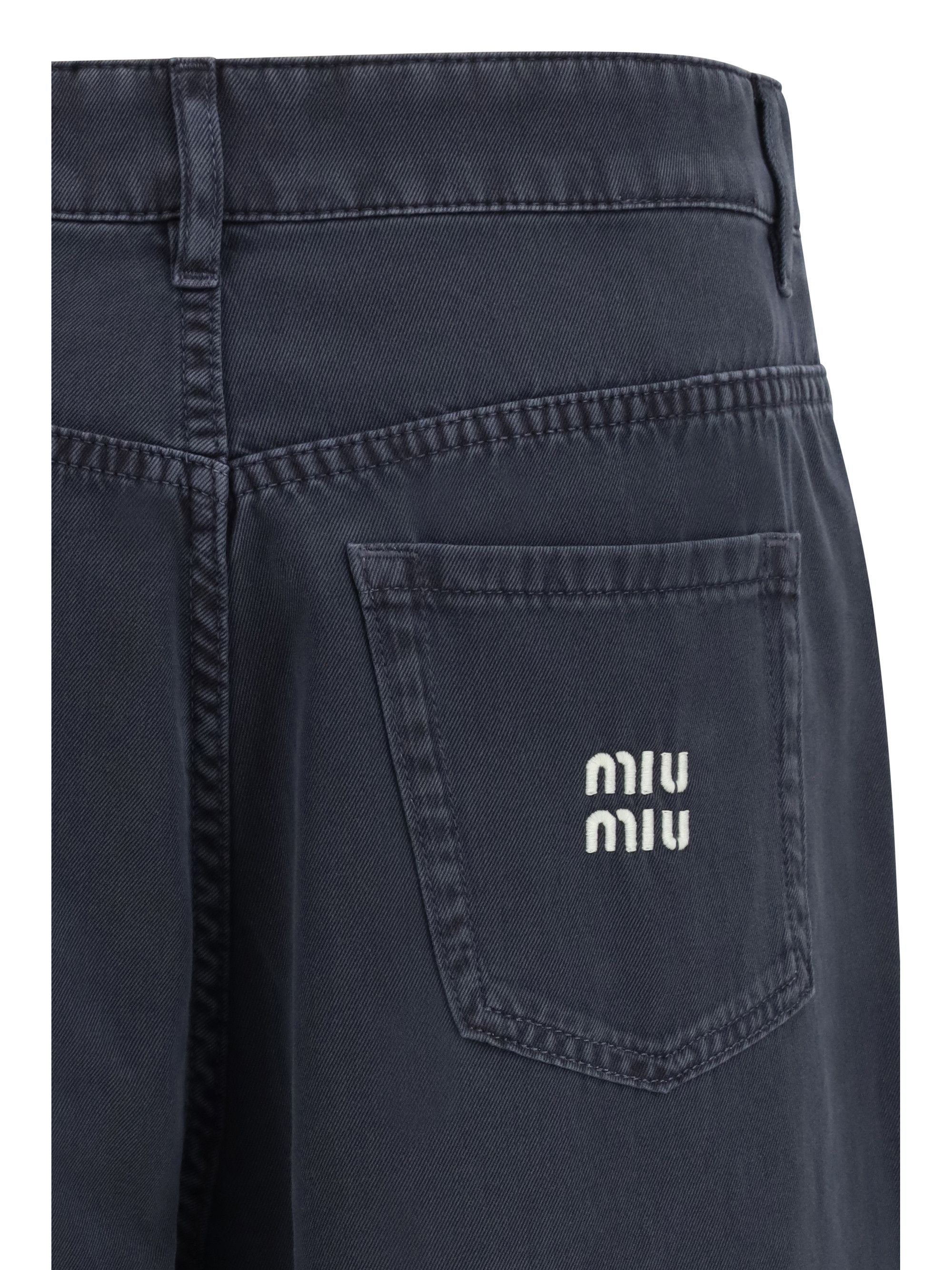 Miu Miu Flare Jeans Size 26" / US 2 / IT 38 - 3 Thumbnail