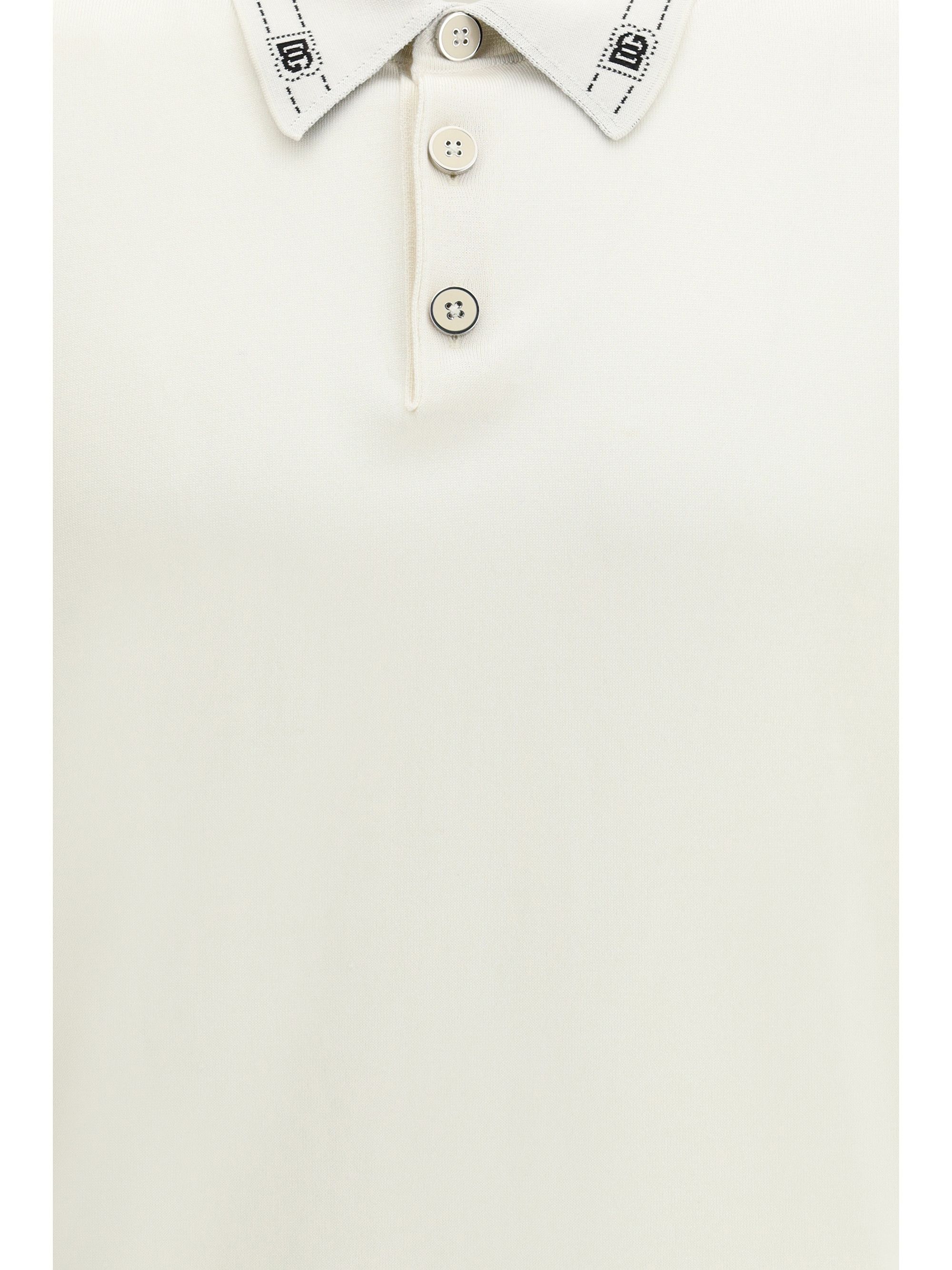 Dolce & Gabbana Silk Polo with collar and short sleeves Size US M / EU 48-50 / 2 - 3 Thumbnail