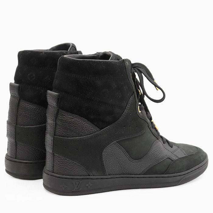 Louis Vuitton Louis Vuitton Louis Vuitton Monogram Leather Suede Sneakers Leather Shoes DUTY FREE for USA Size ONE SIZE - 10 Thumbnail