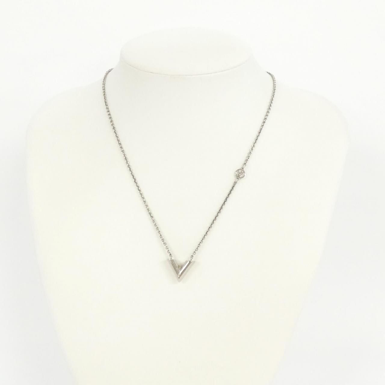 Louis Vuitton Louis Vuitton Louis Vuitton Essential V Necklace Precious Metal Necklace M63197 DUTY FREE for USA Size ONE SIZE - 5 Thumbnail