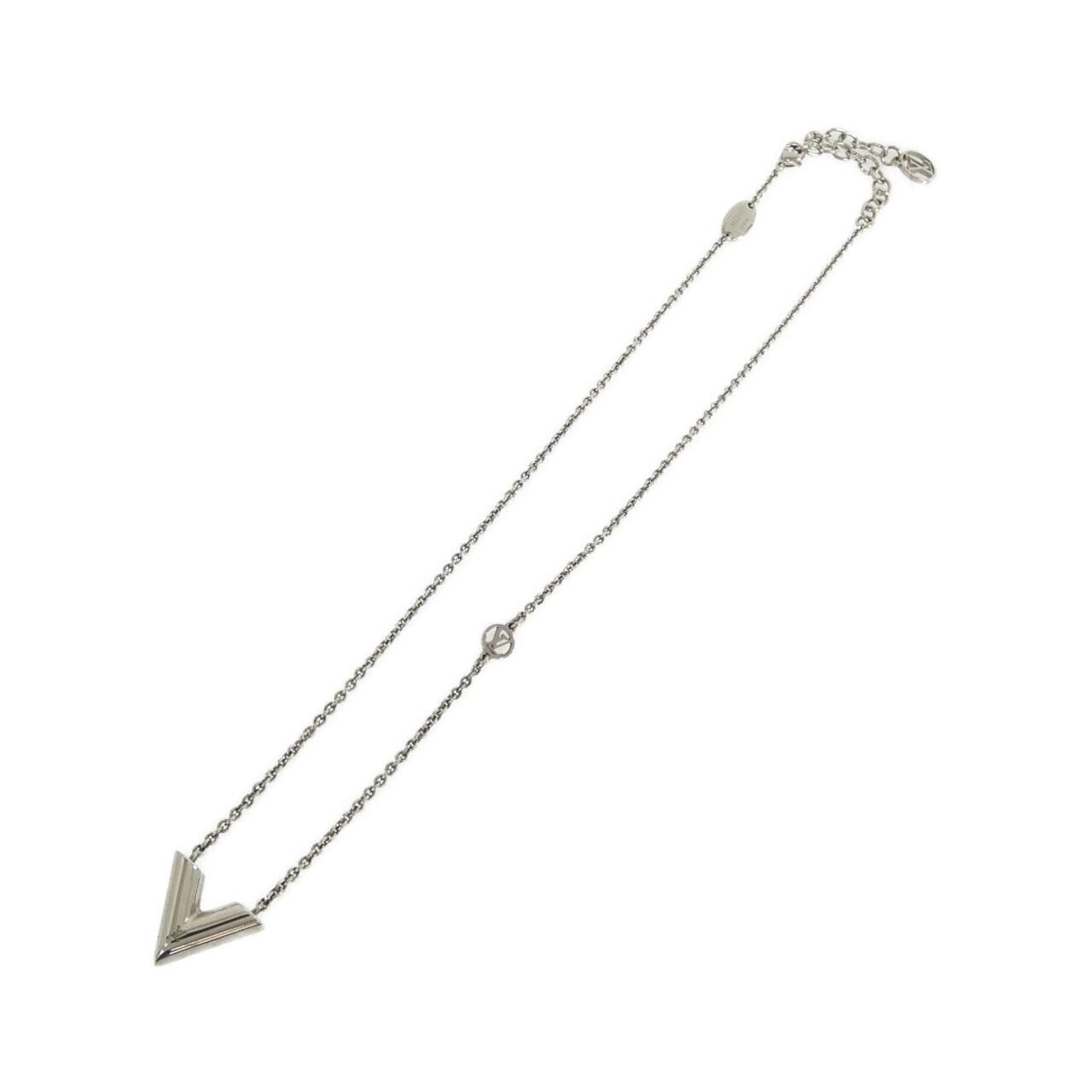 Louis Vuitton Louis Vuitton Louis Vuitton Essential V Necklace Precious Metal Necklace M63197 DUTY FREE for USA Size ONE SIZE - 2 Thumbnail
